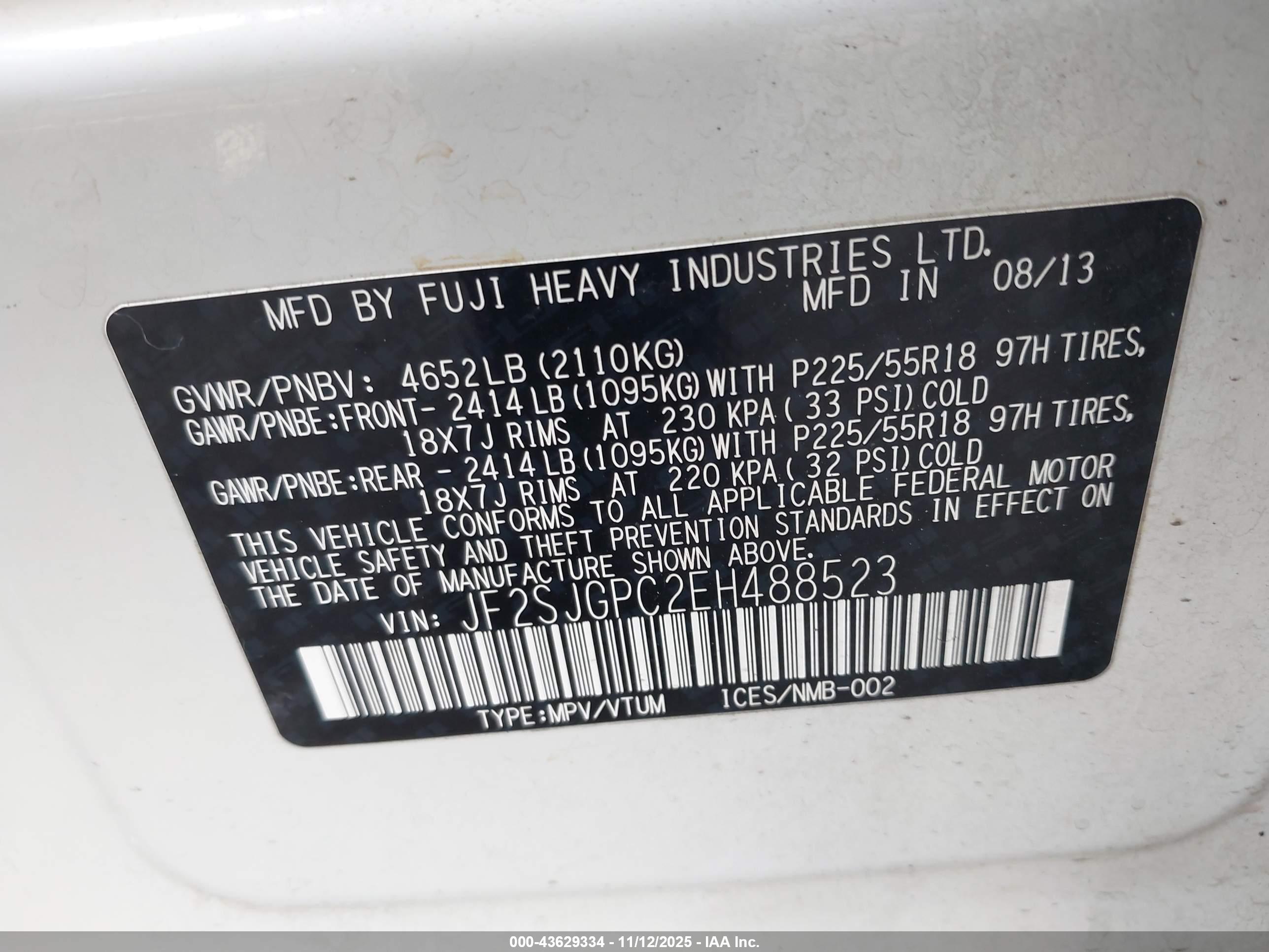 SUBARU FORESTER image 9