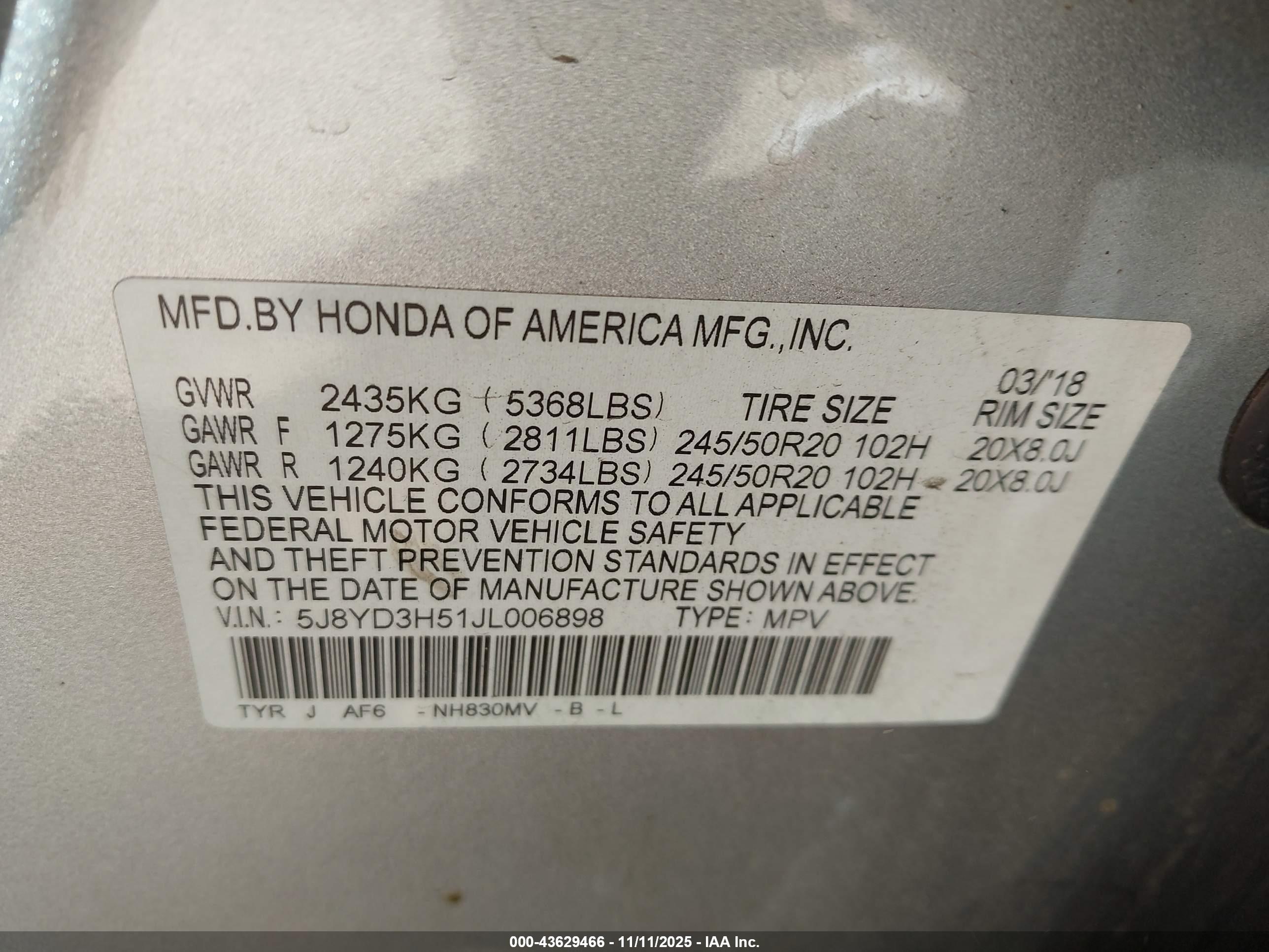ACURA MDX image 9