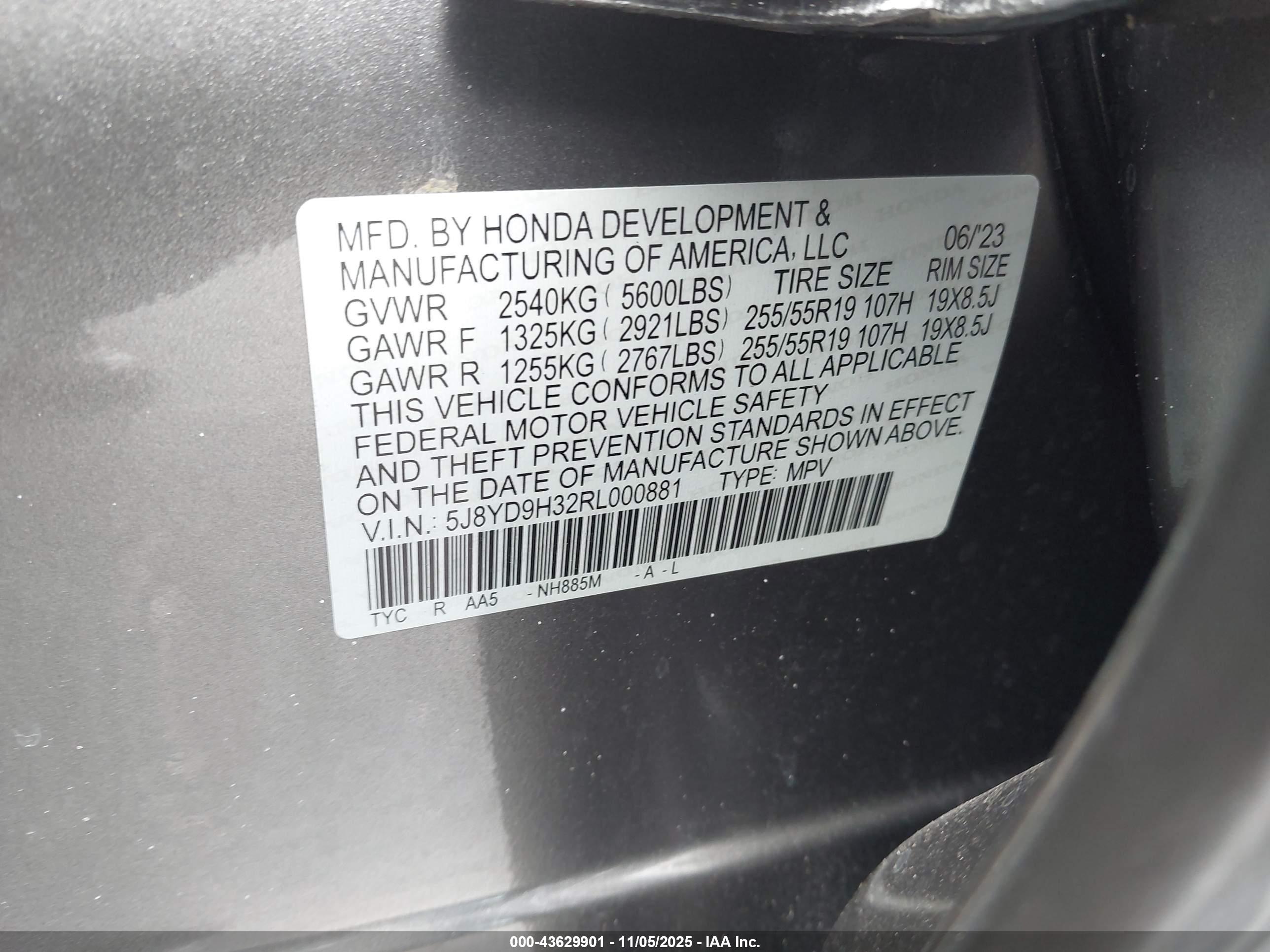 ACURA MDX image 9