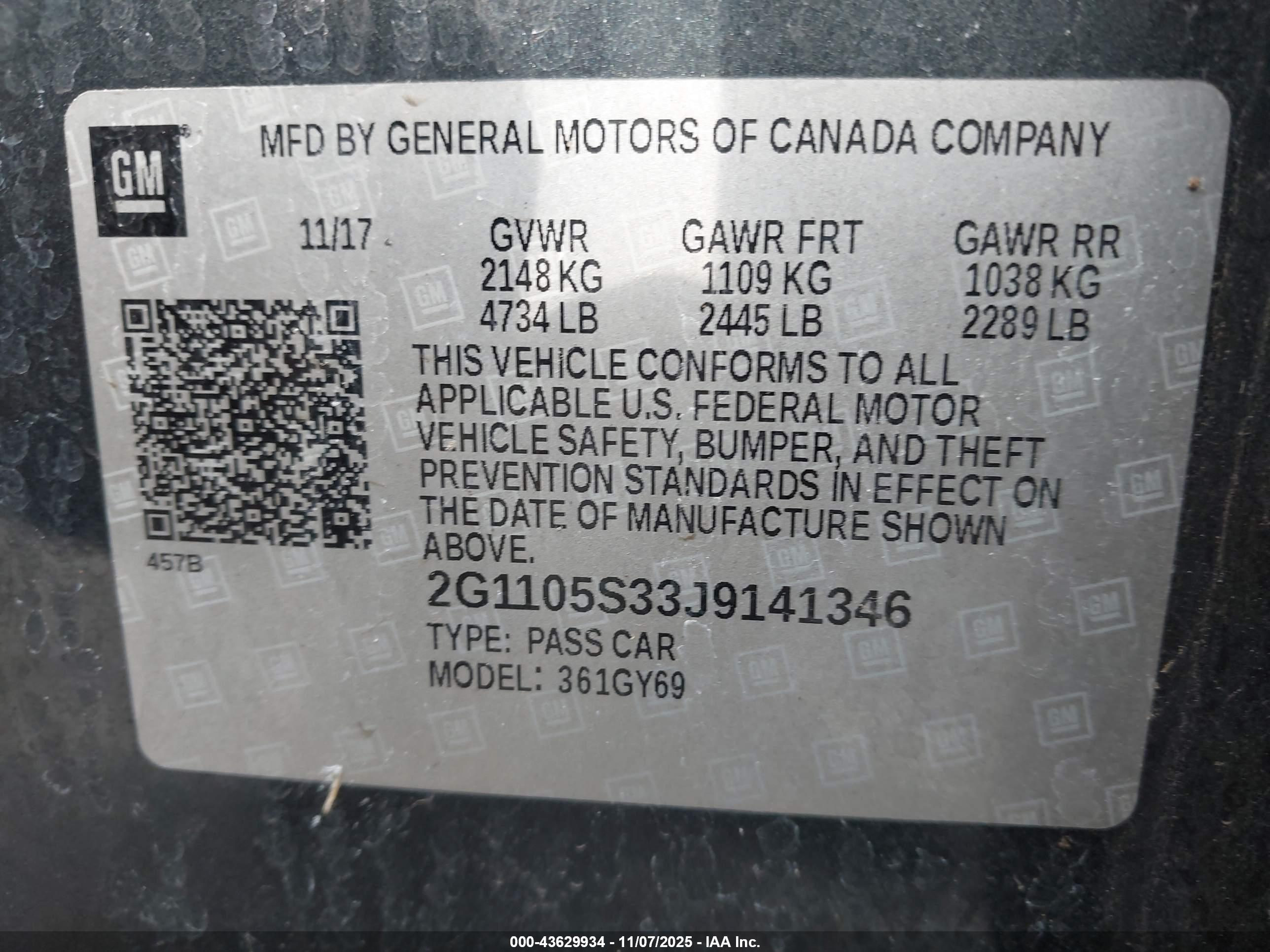 CHEVROLET IMPALA image 9