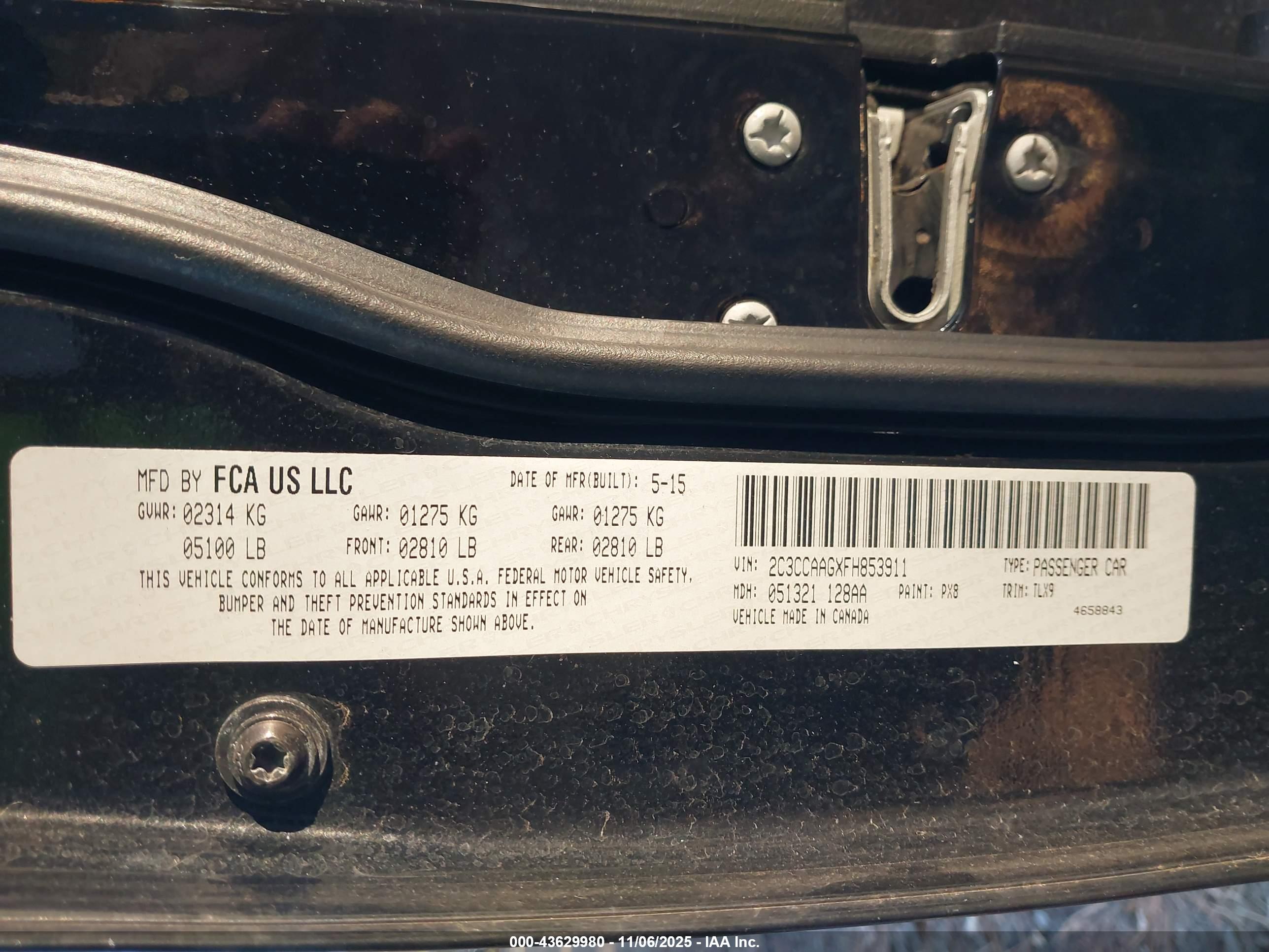 CHRYSLER 300 image 9