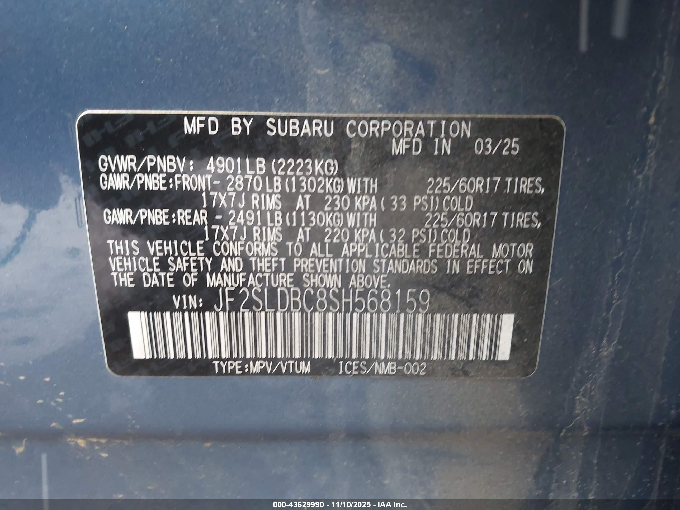 SUBARU FORESTER image 9