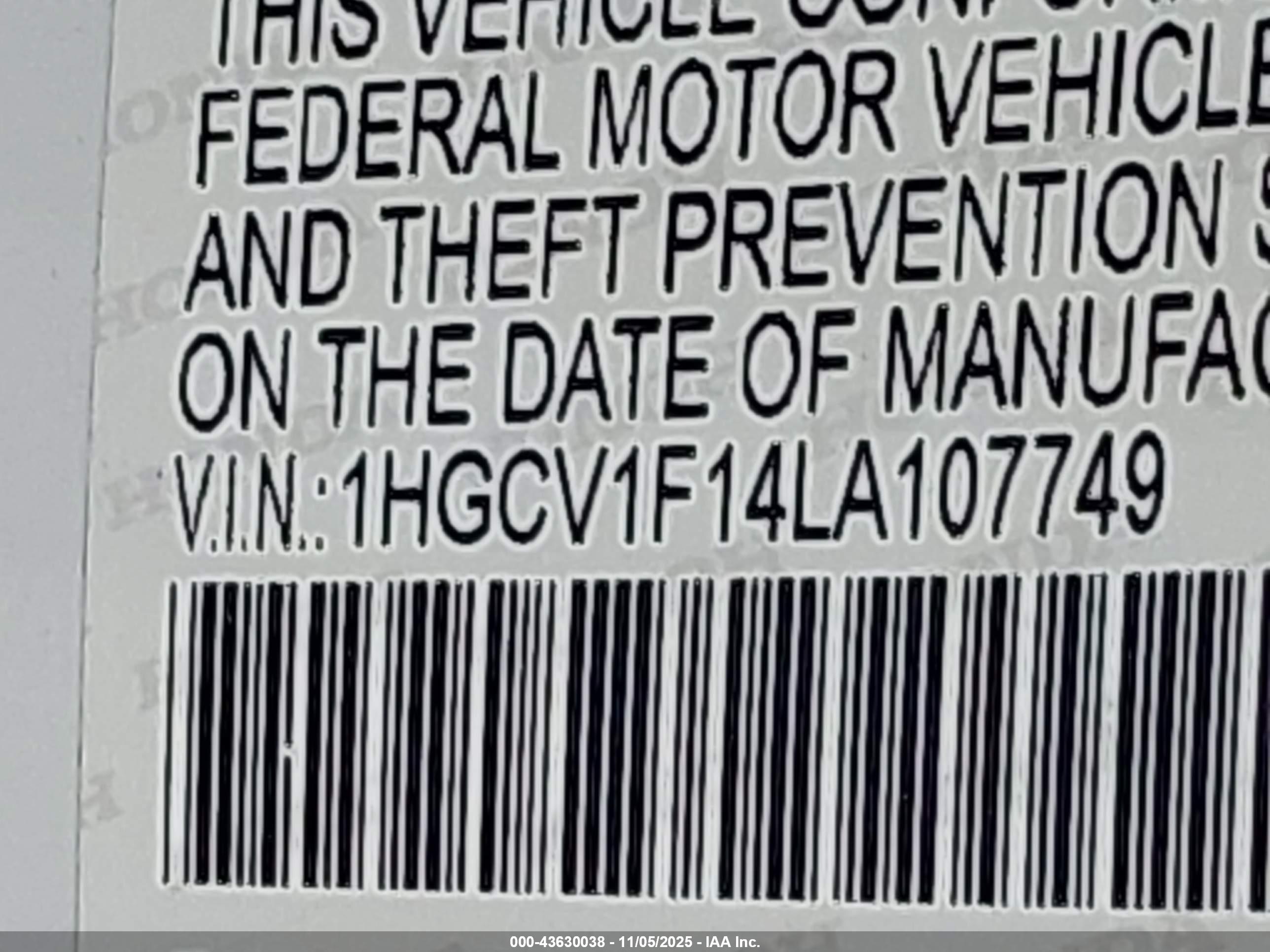 HONDA ACCORD image 9