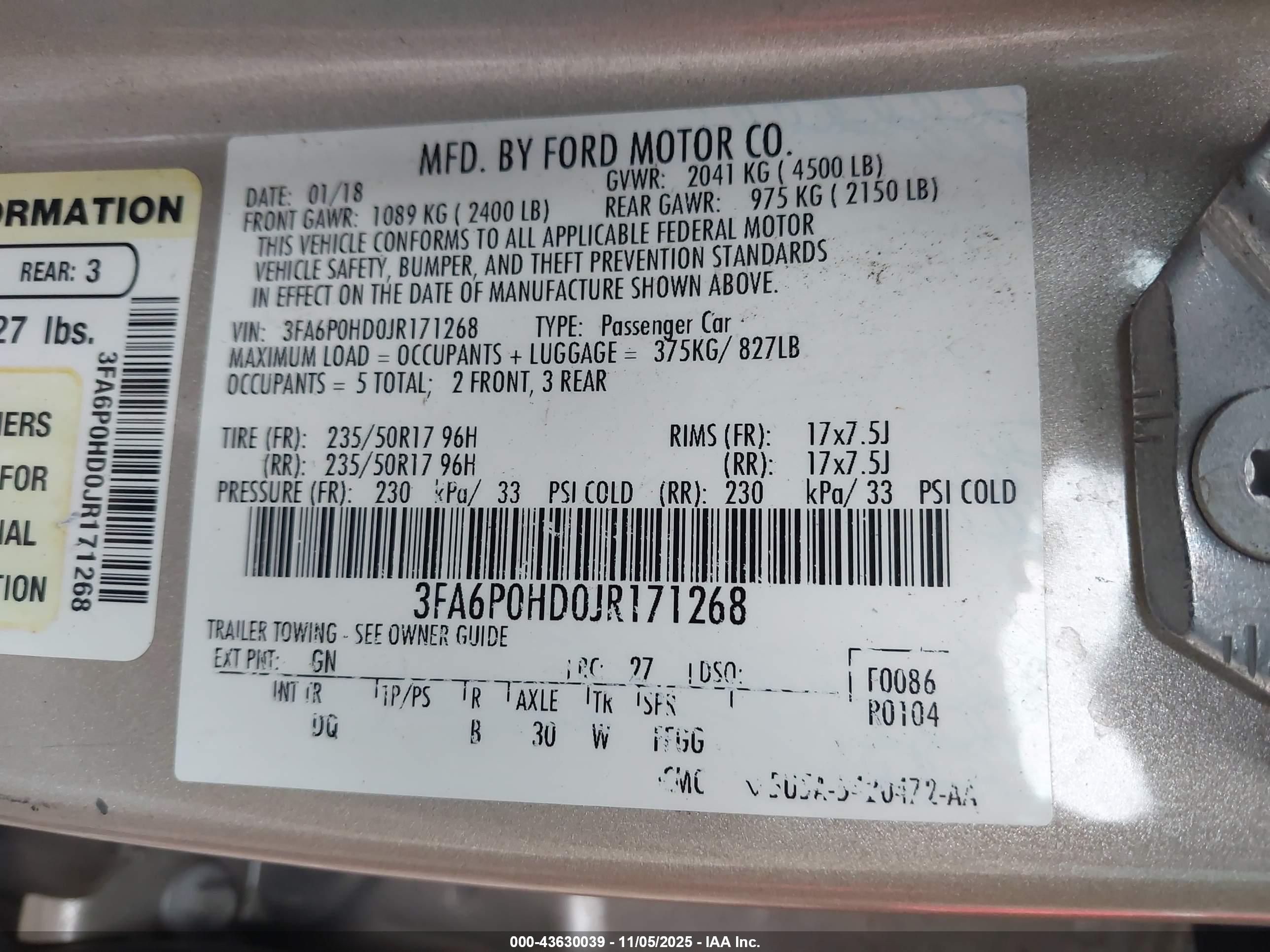 FORD FUSION image 9