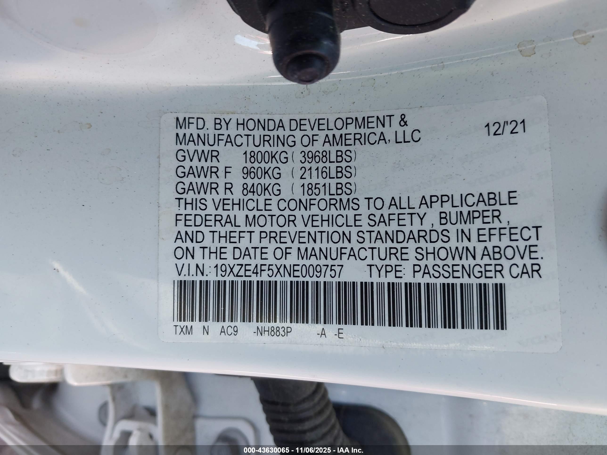 HONDA INSIGHT image 9
