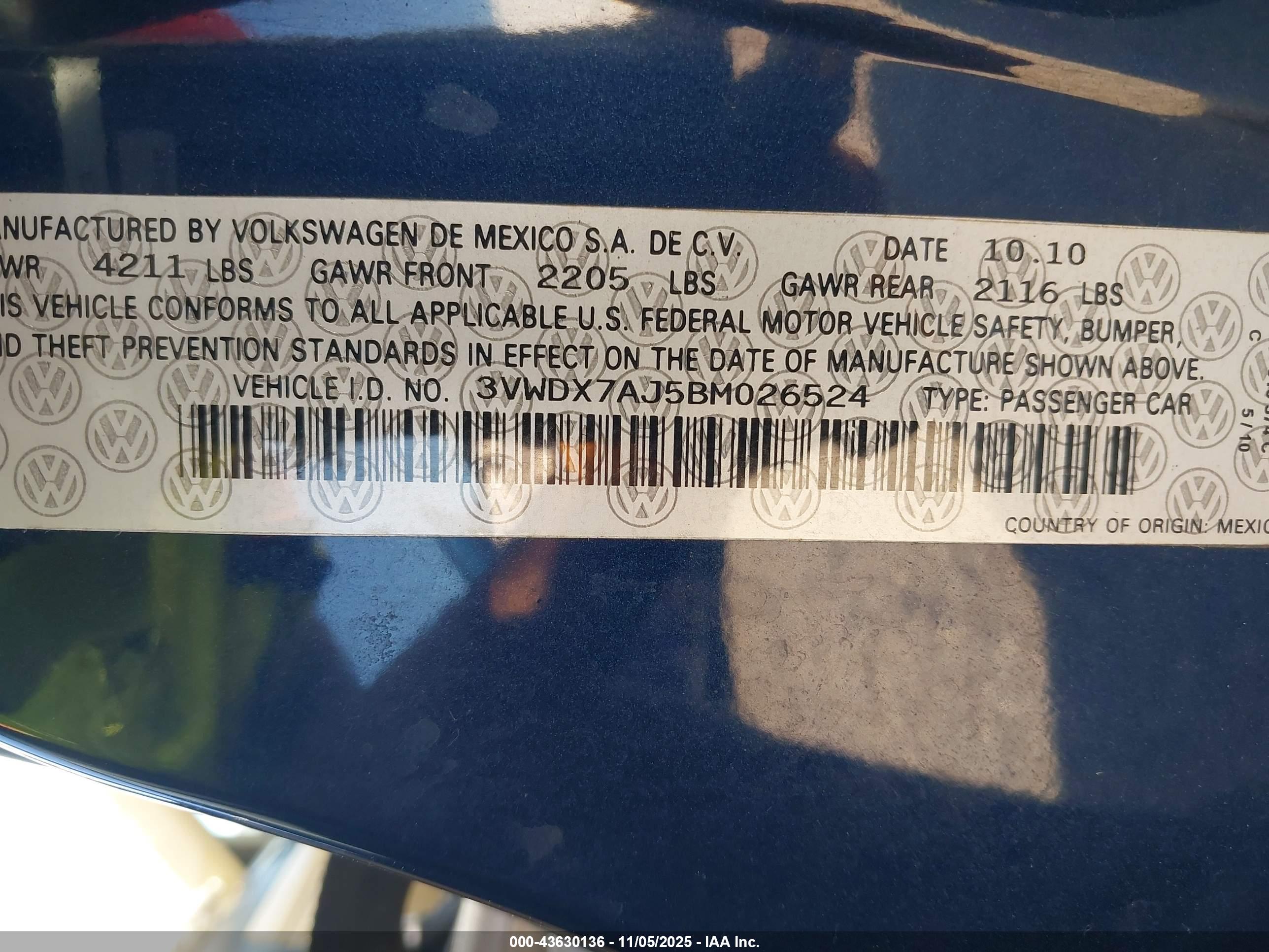 VOLKSWAGEN JETTA image 9