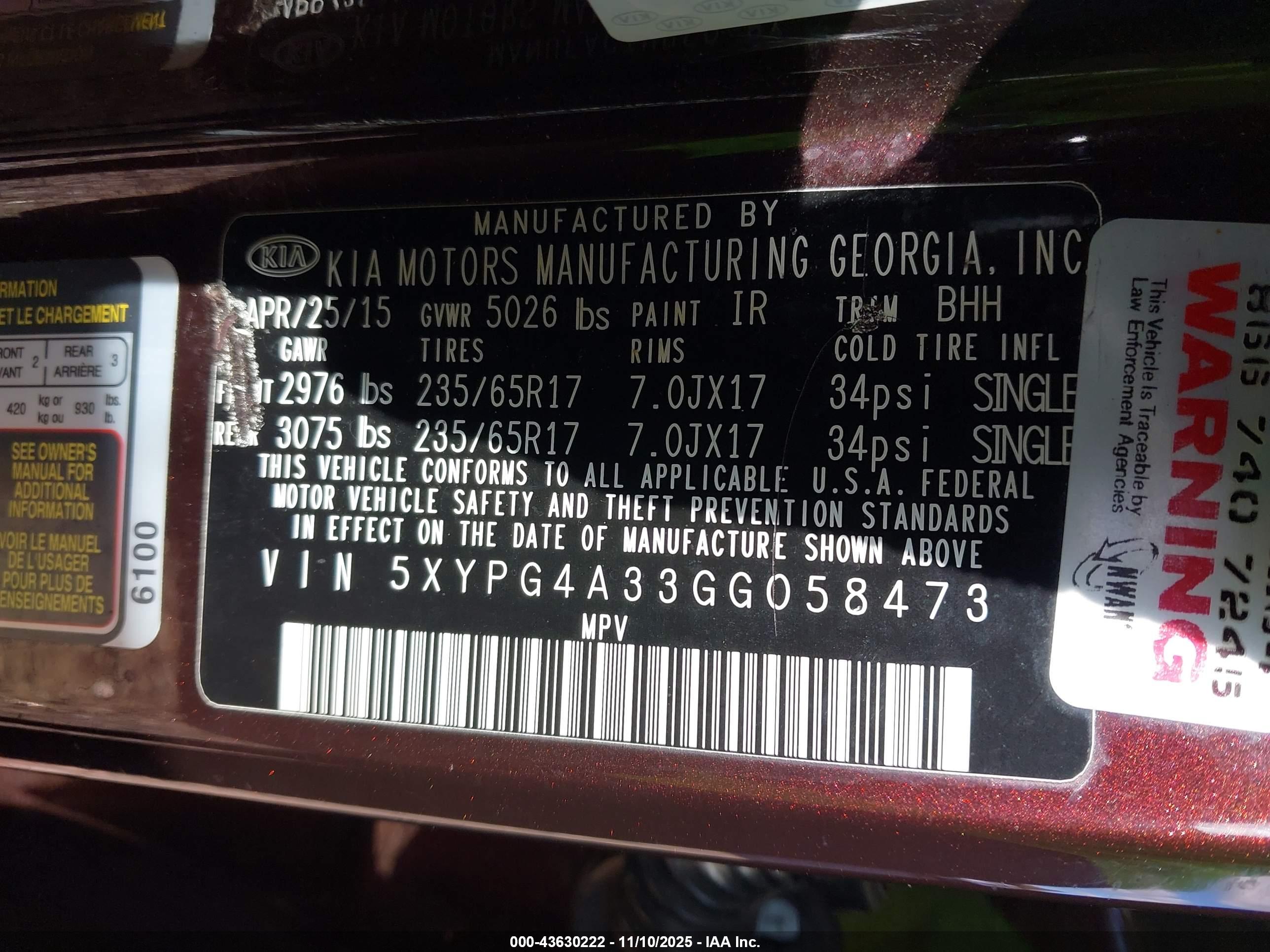 KIA SORENTO image 9