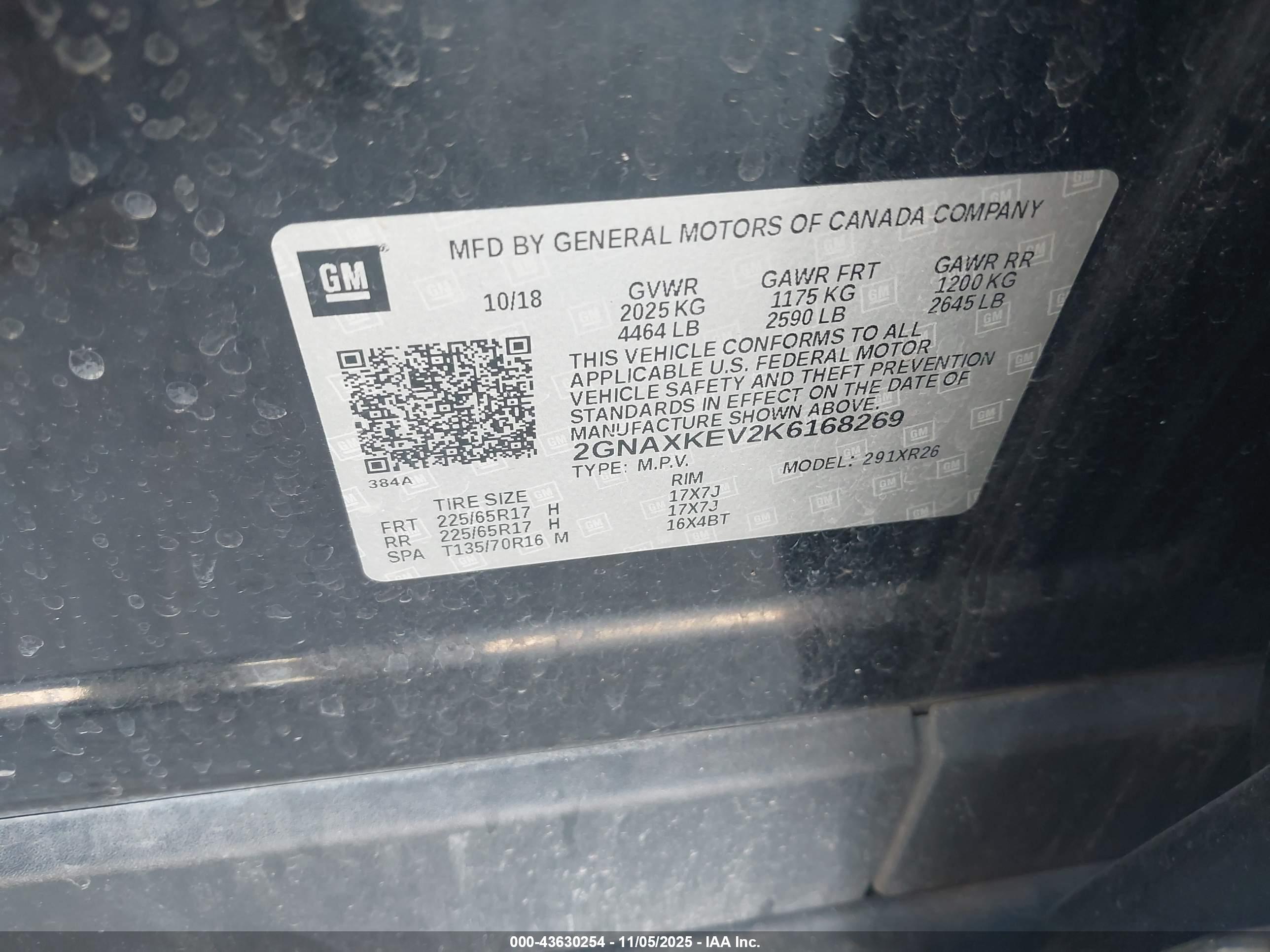 CHEVROLET EQUINOX image 9