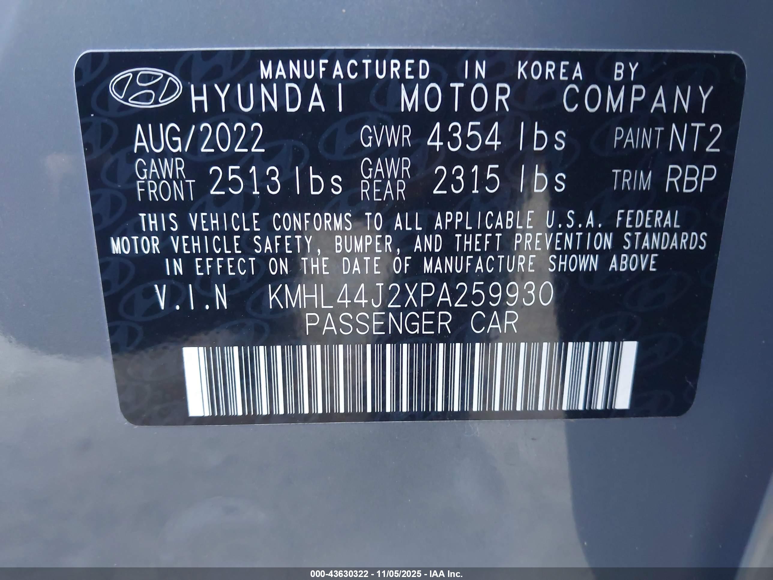 HYUNDAI SONATA image 9