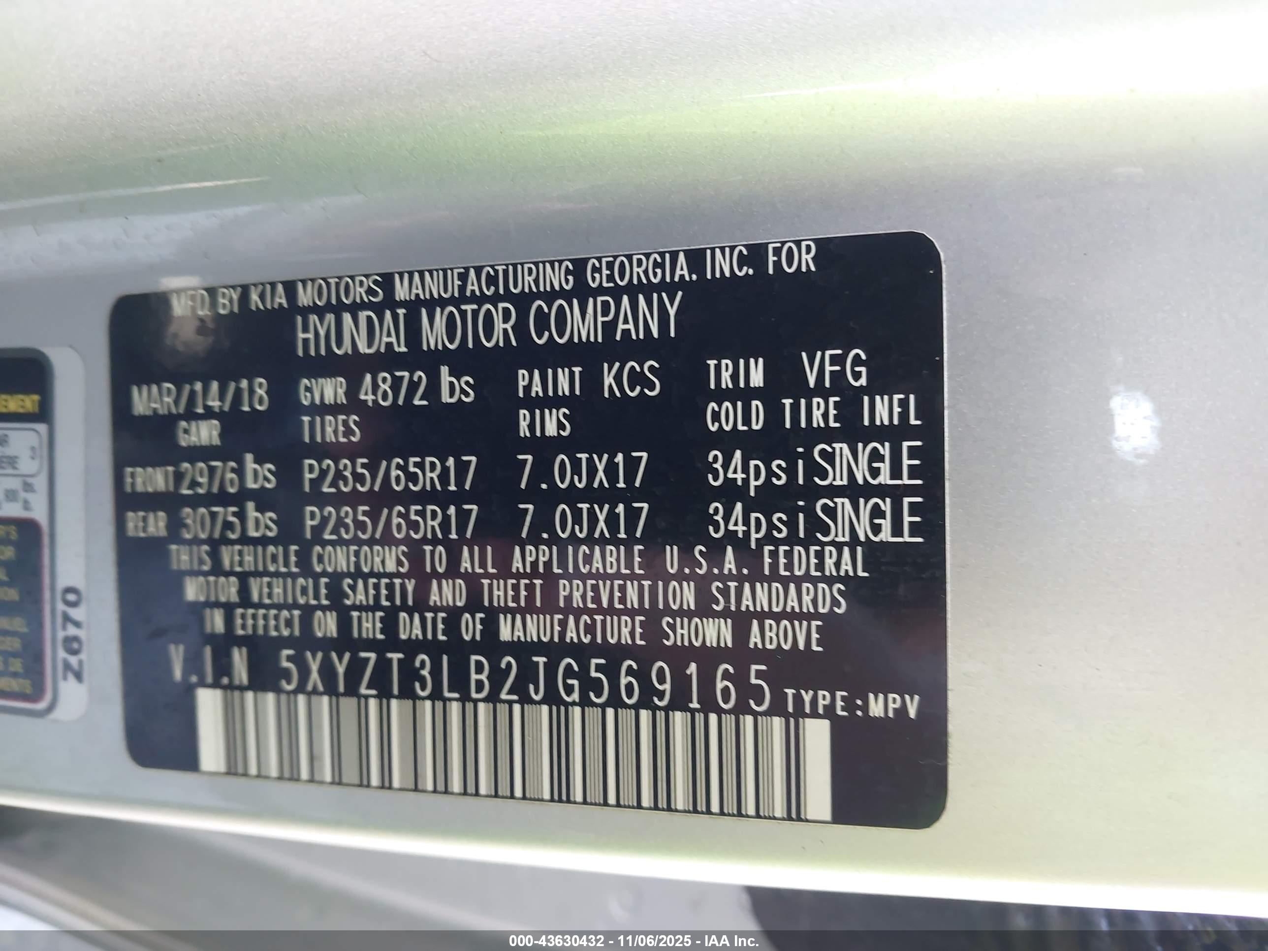 HYUNDAI SANTA image 9