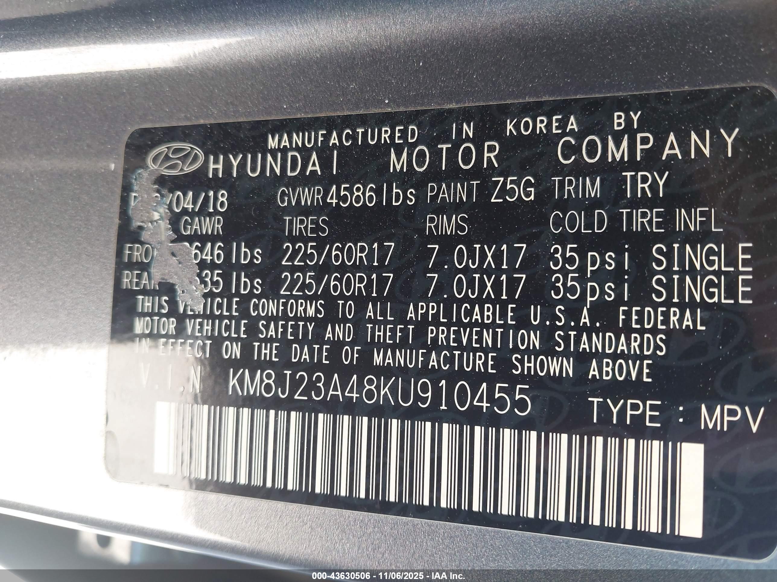 HYUNDAI TUCSON image 9