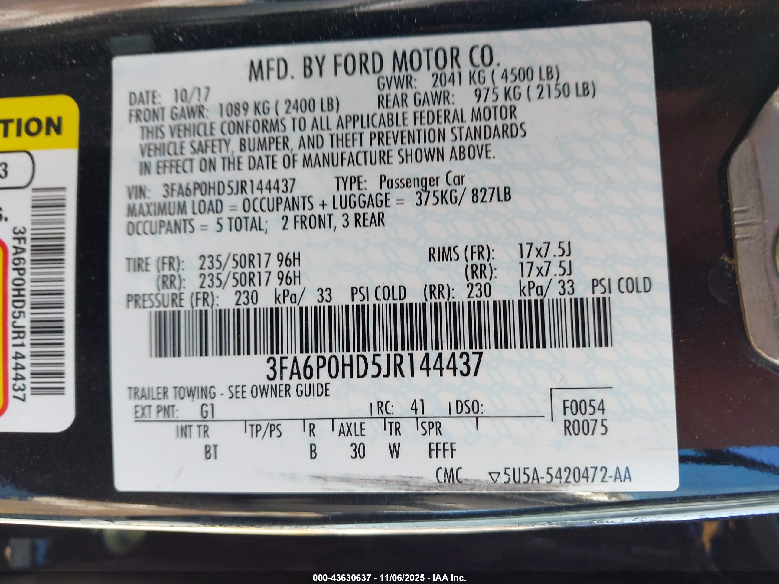 FORD FUSION image 9