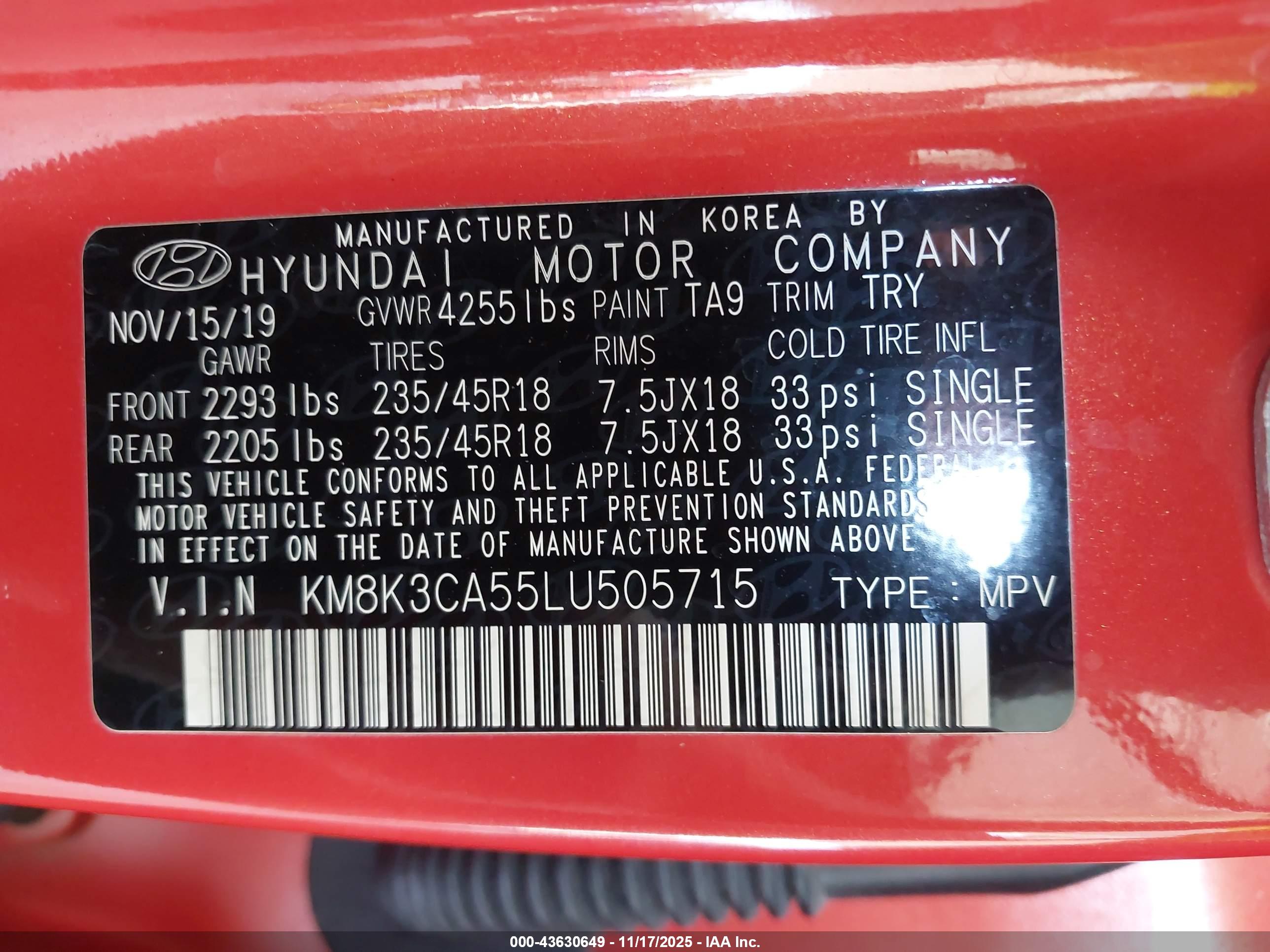 HYUNDAI KONA image 9
