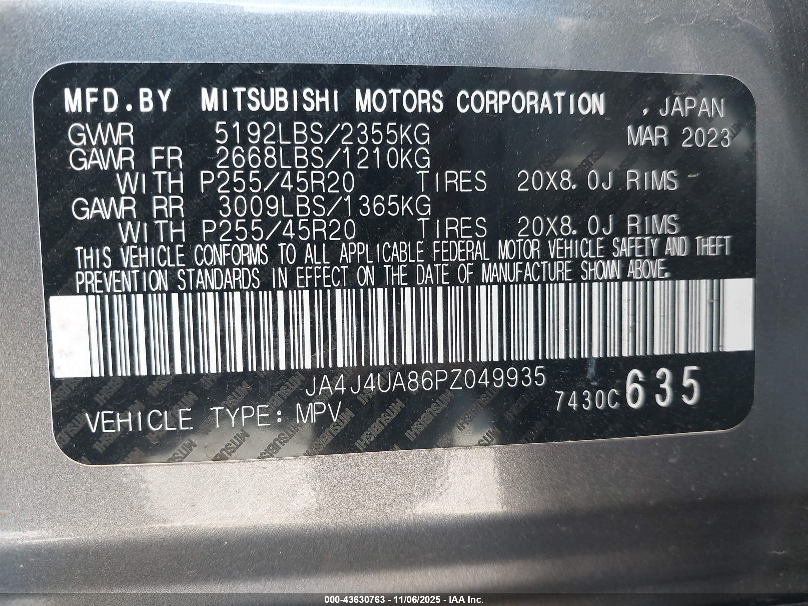 MITSUBISHI OUTLANDER image 9
