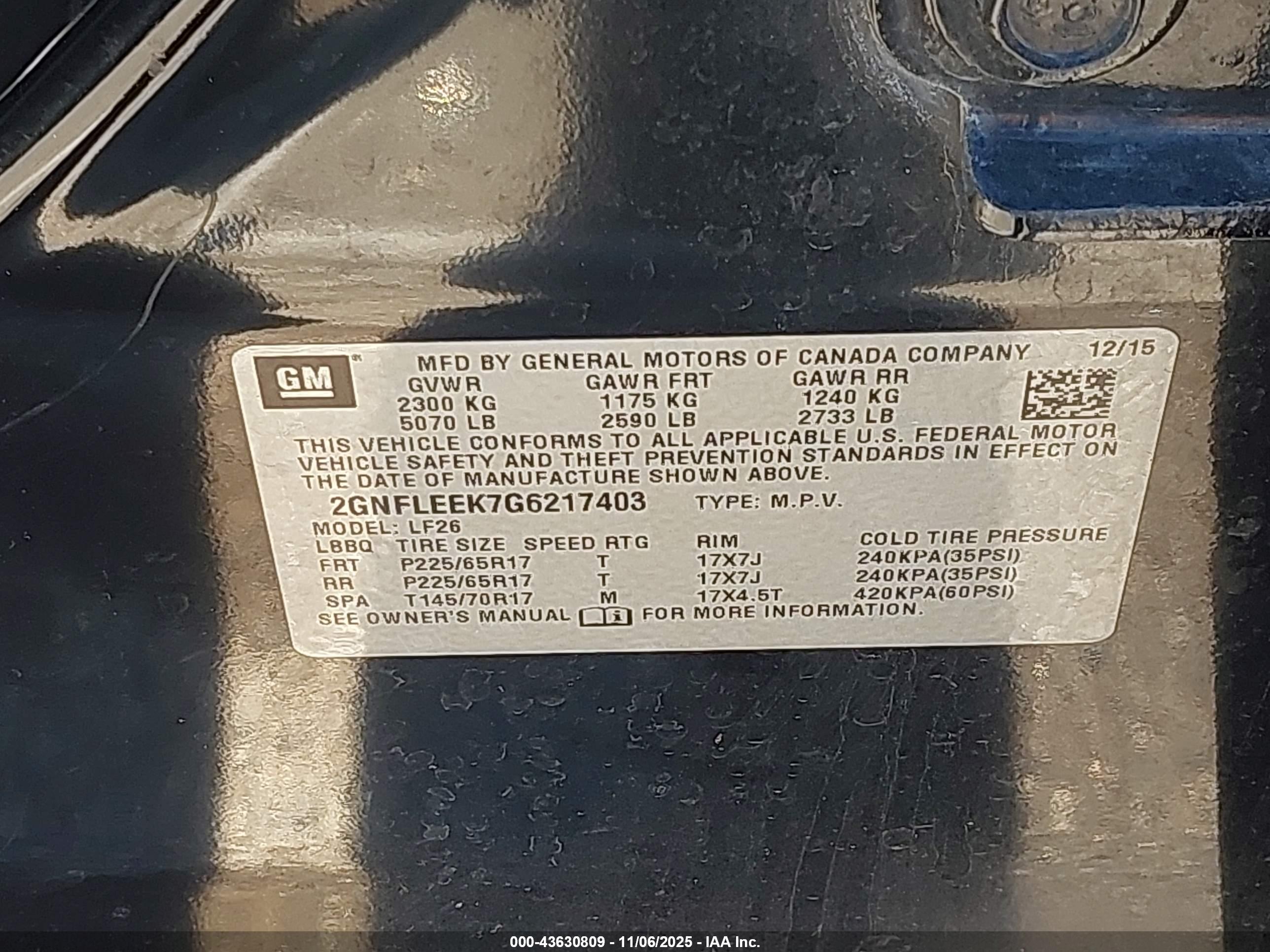 CHEVROLET EQUINOX image 9