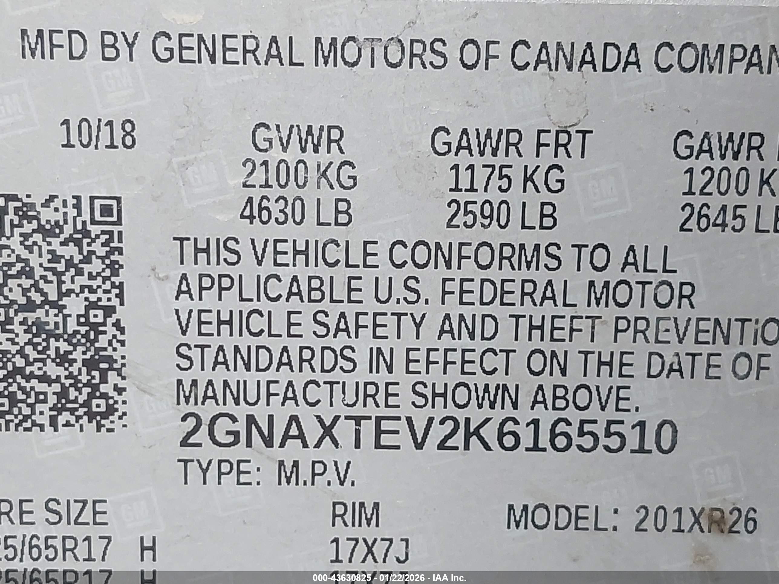 CHEVROLET EQUINOX image 9