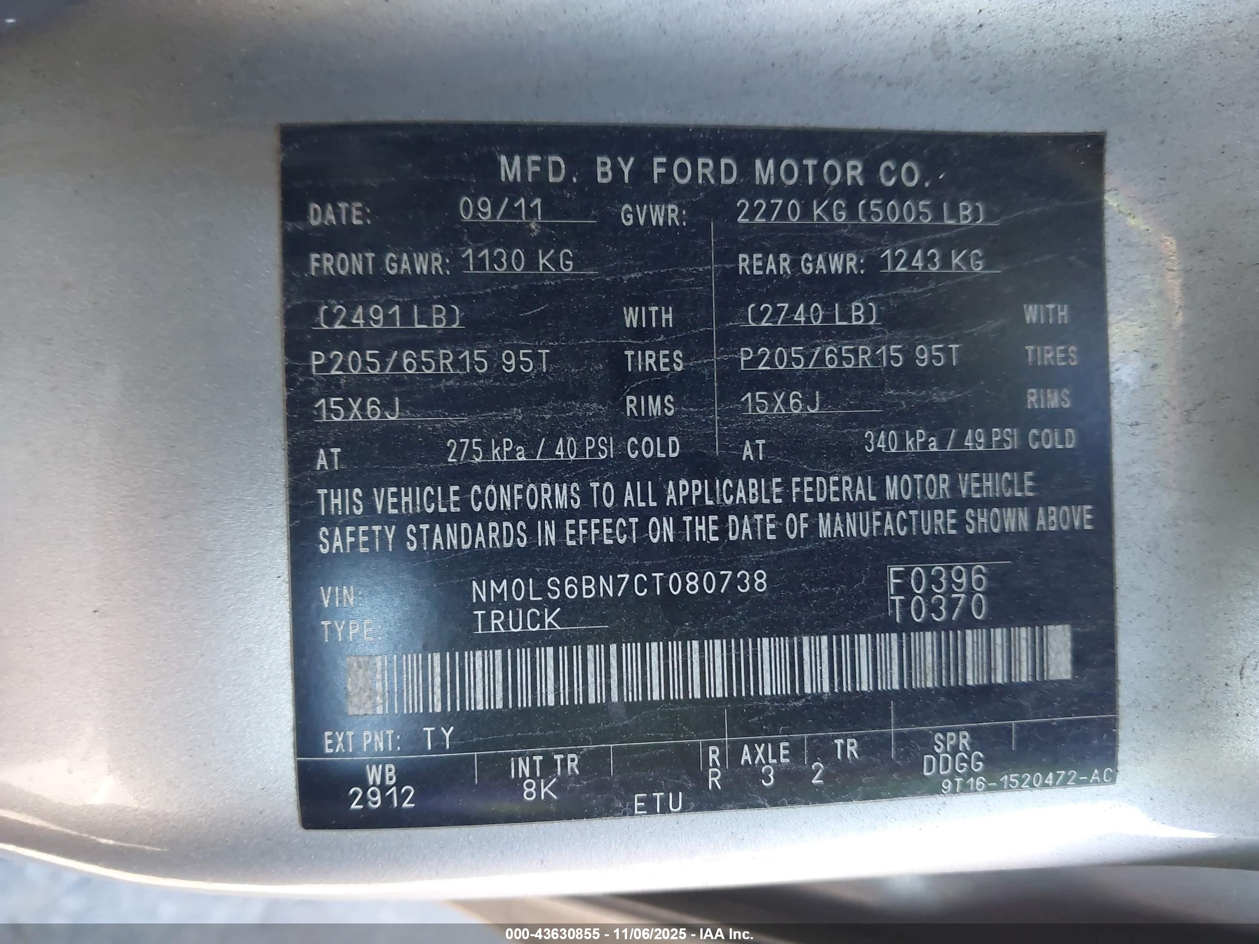 FORD TRANSIT image 9