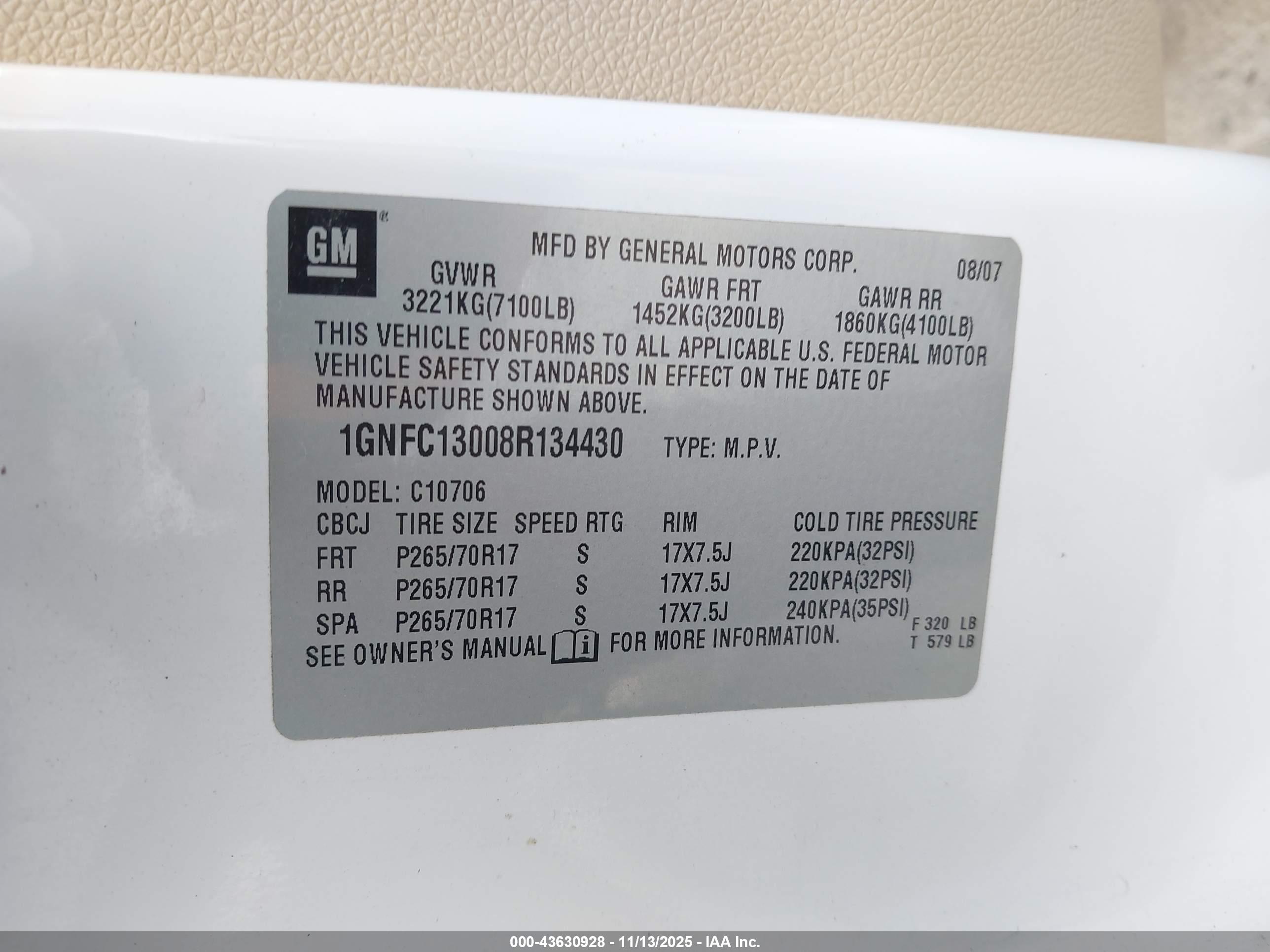 CHEVROLET TAHOE image 9