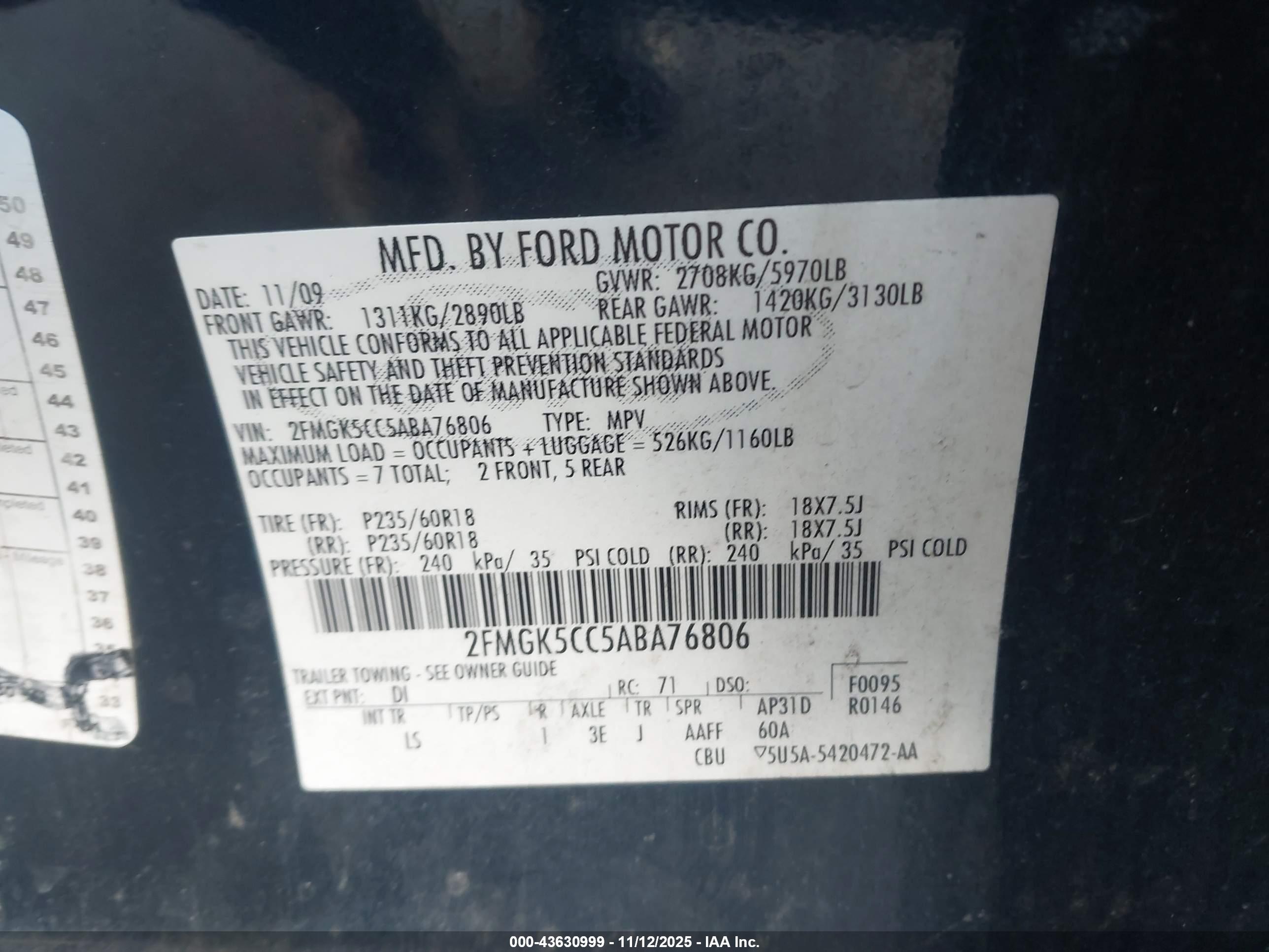 FORD FLEX image 9