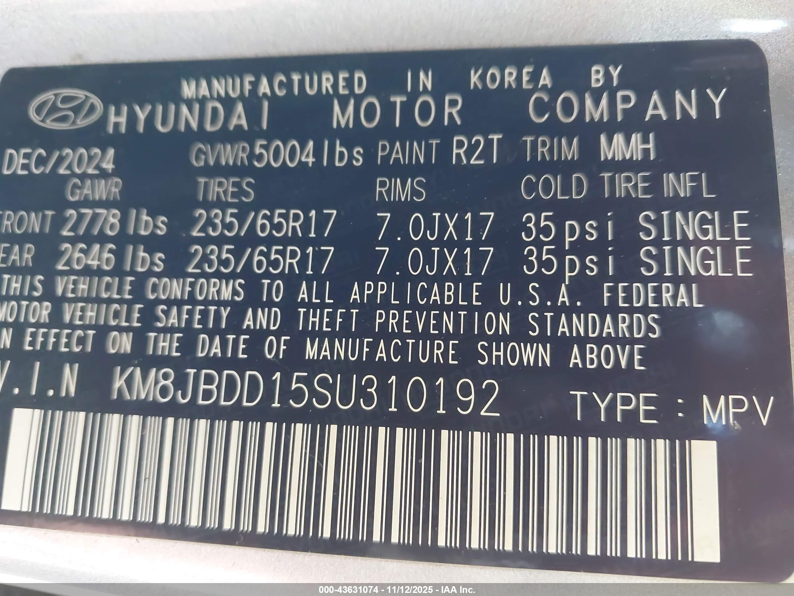 HYUNDAI TUCSON image 9