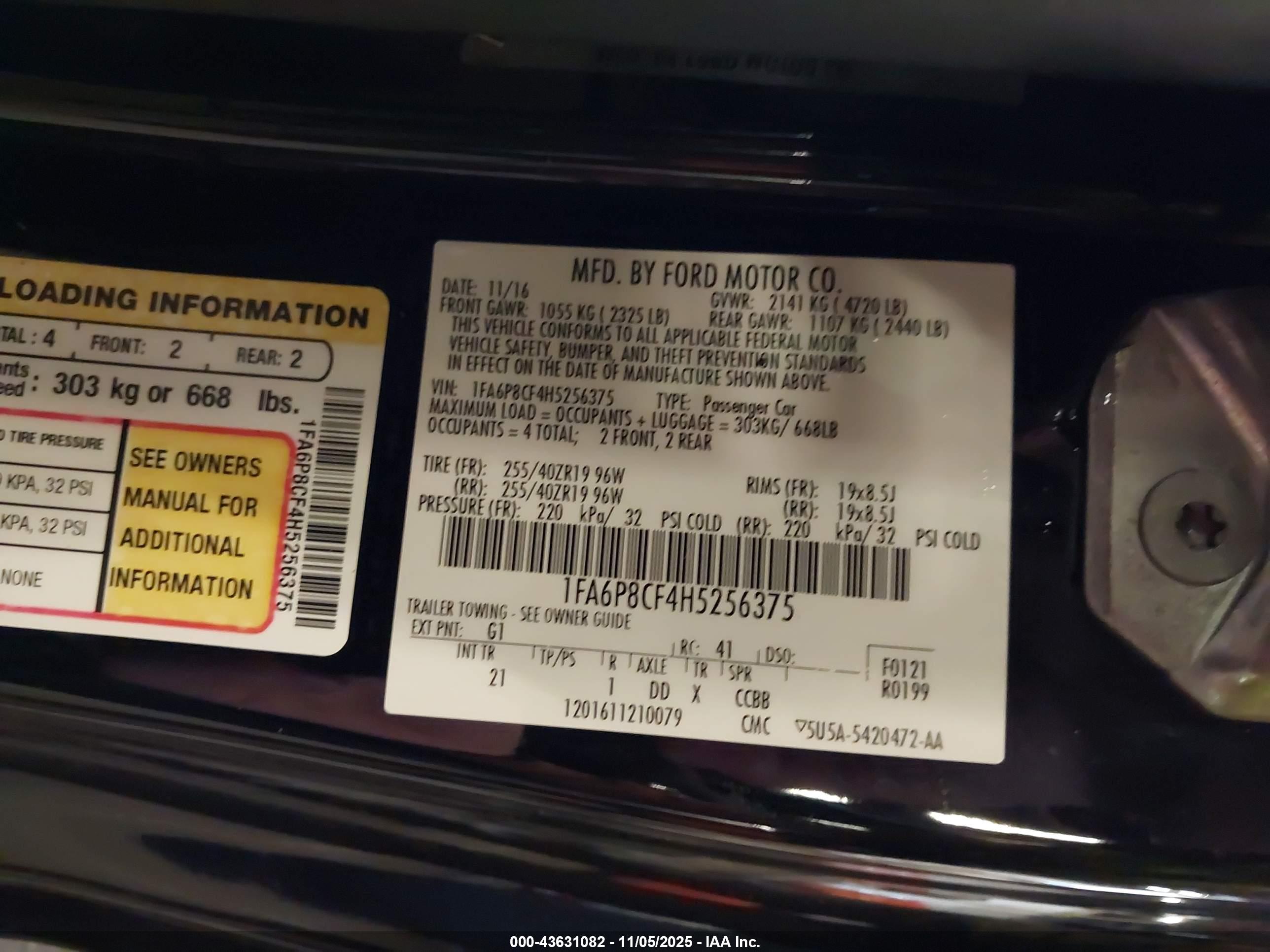 FORD MUSTANG image 9