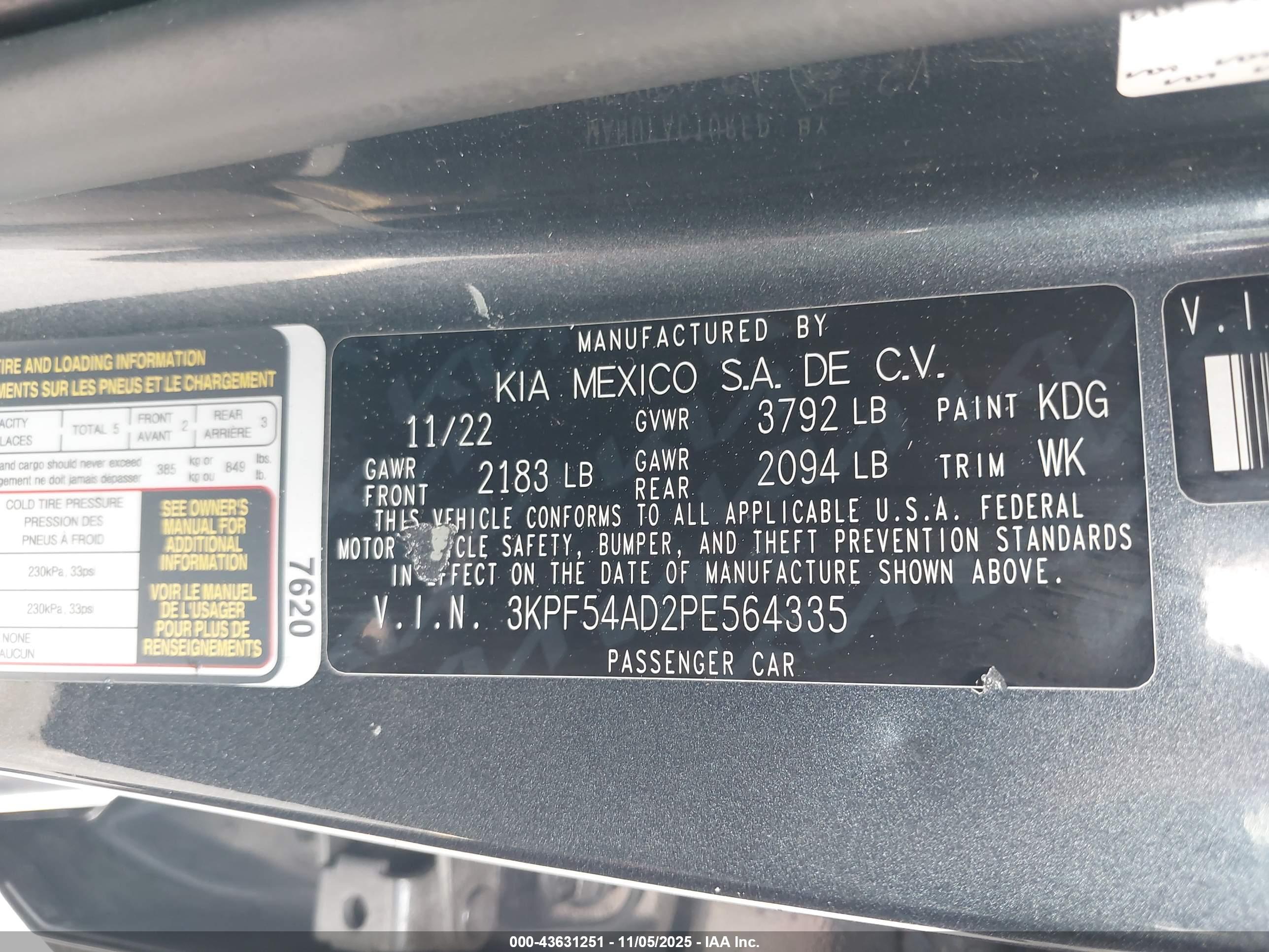 KIA FORTE image 9