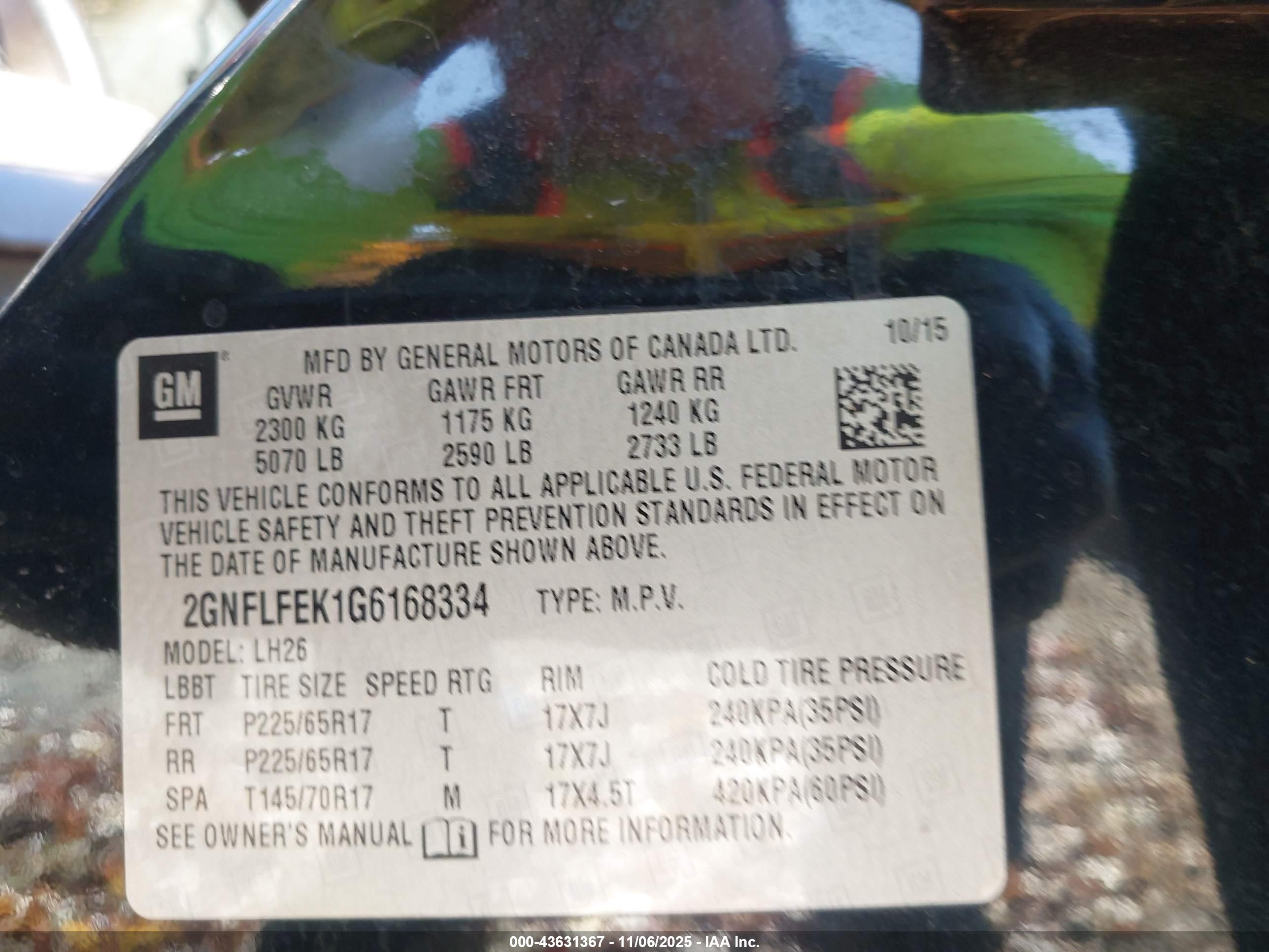CHEVROLET EQUINOX image 9