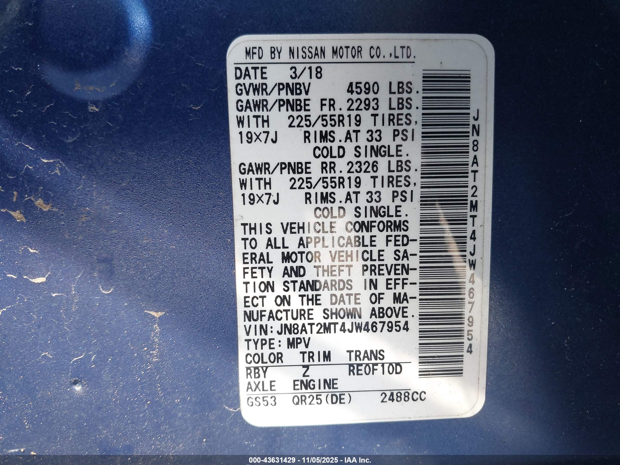 NISSAN ROGUE image 9