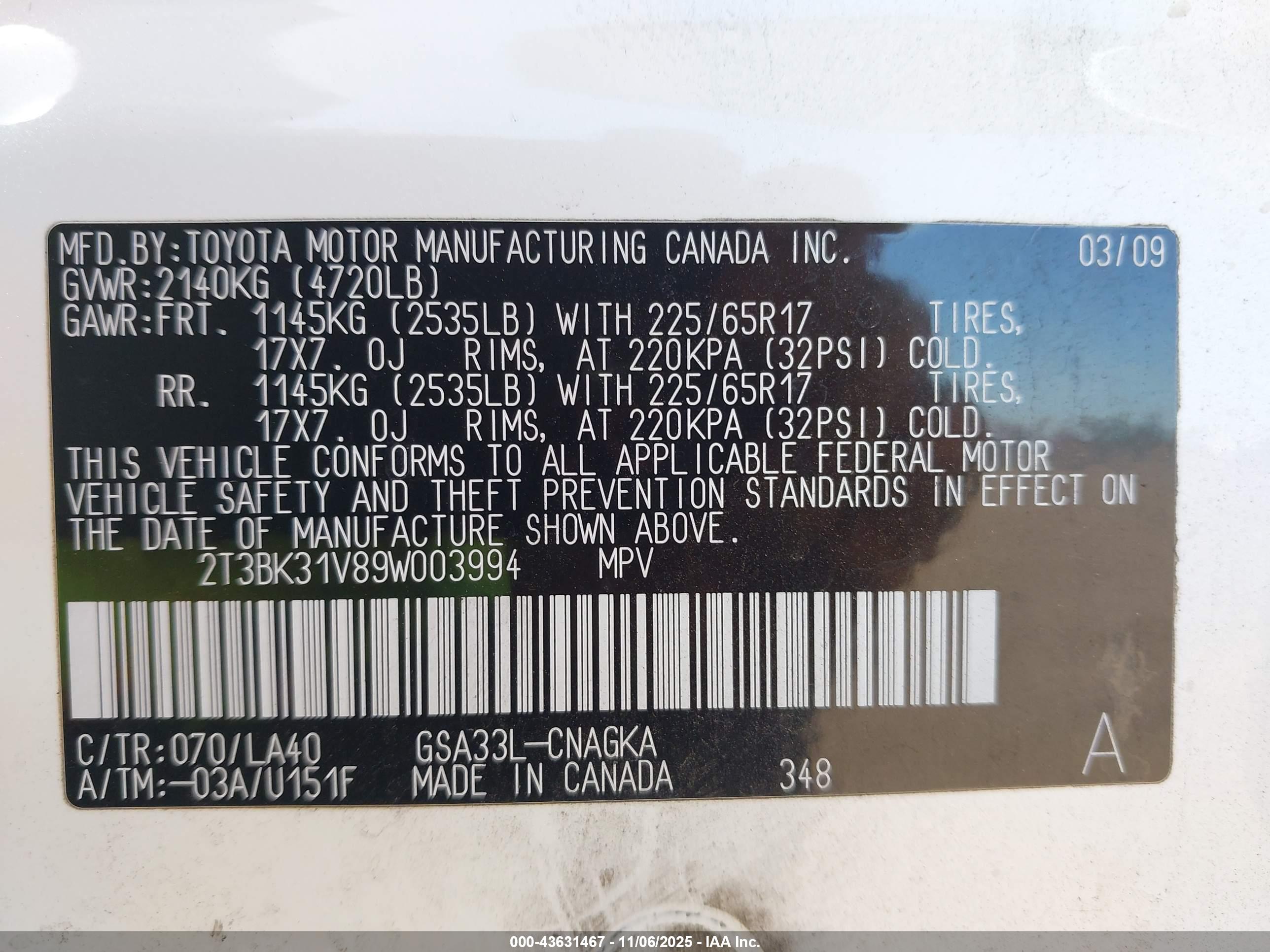 TOYOTA RAV4 image 9