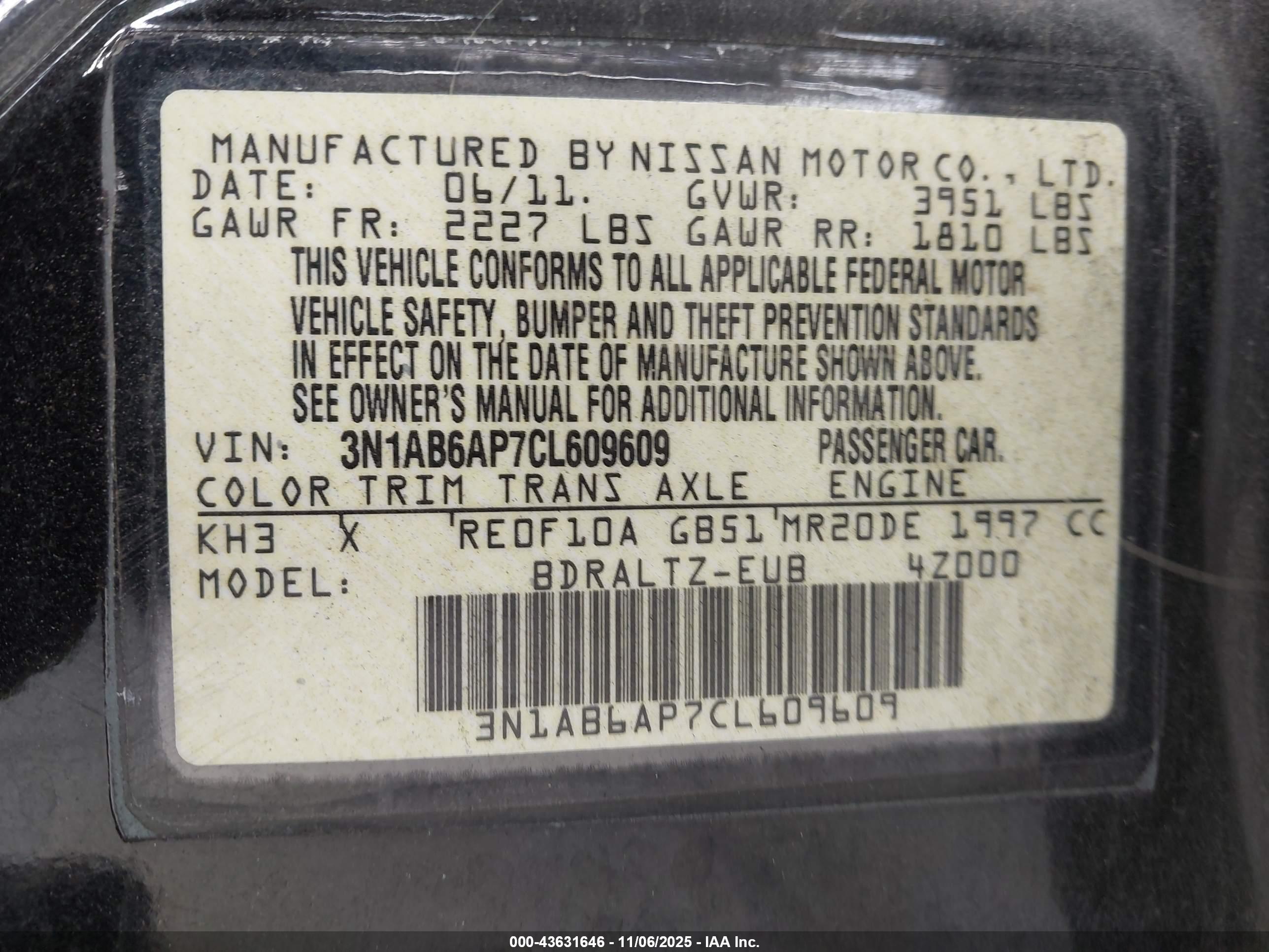 NISSAN SENTRA image 9