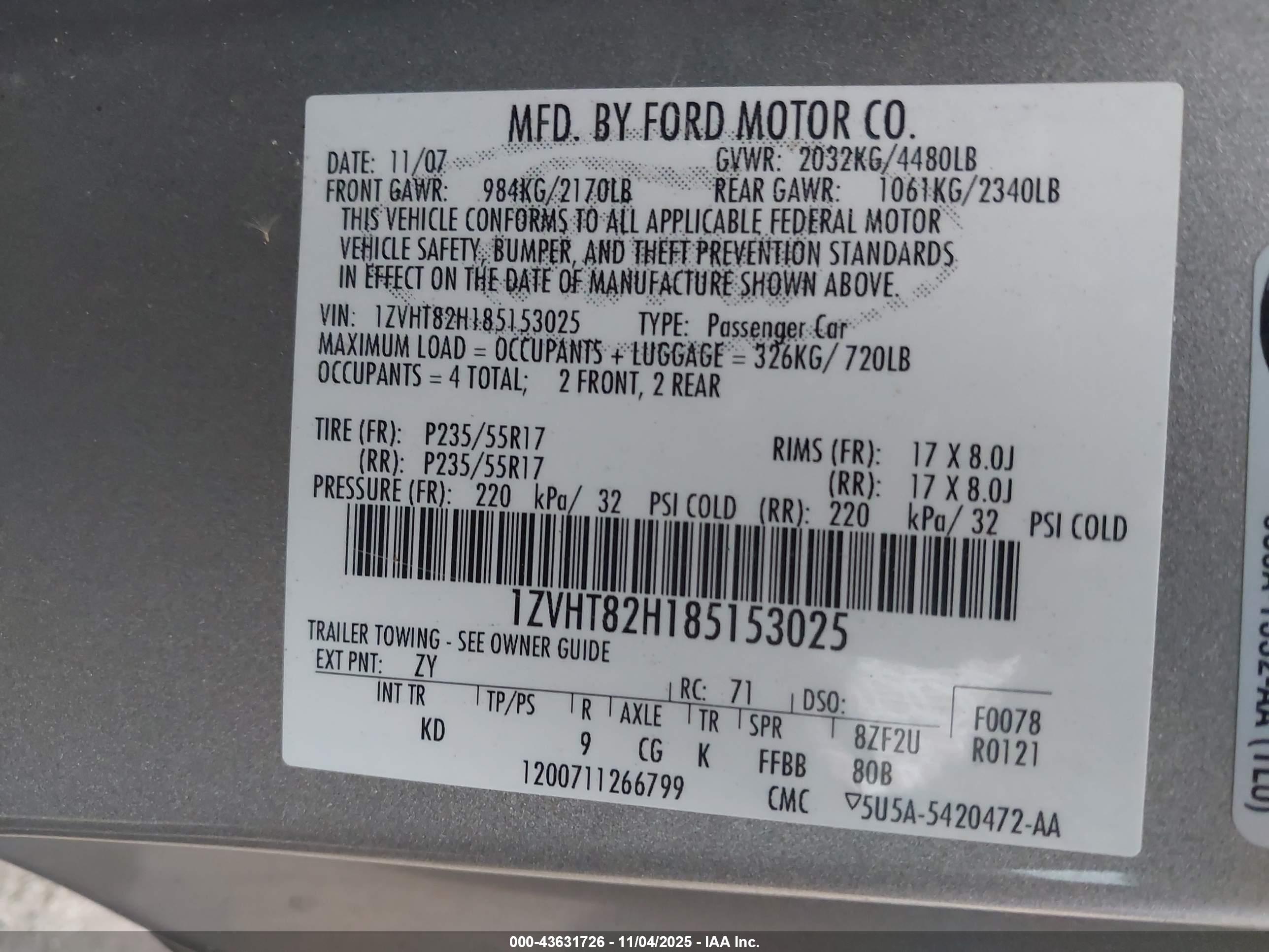 FORD MUSTANG image 9