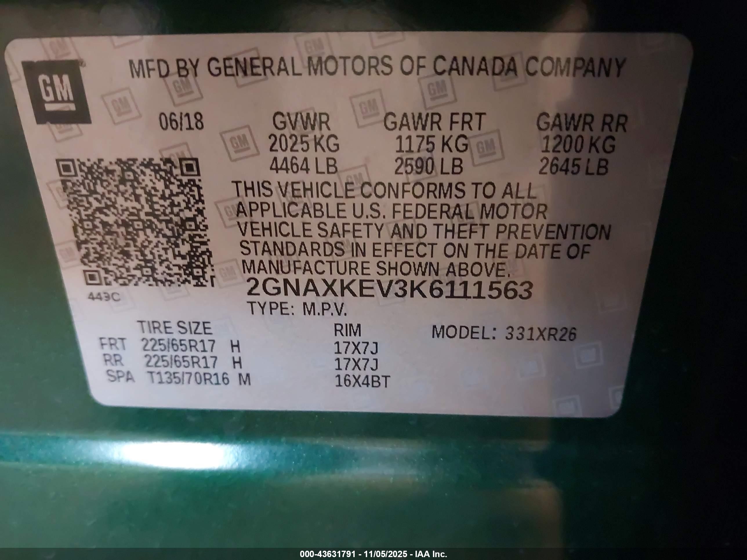 CHEVROLET EQUINOX image 9