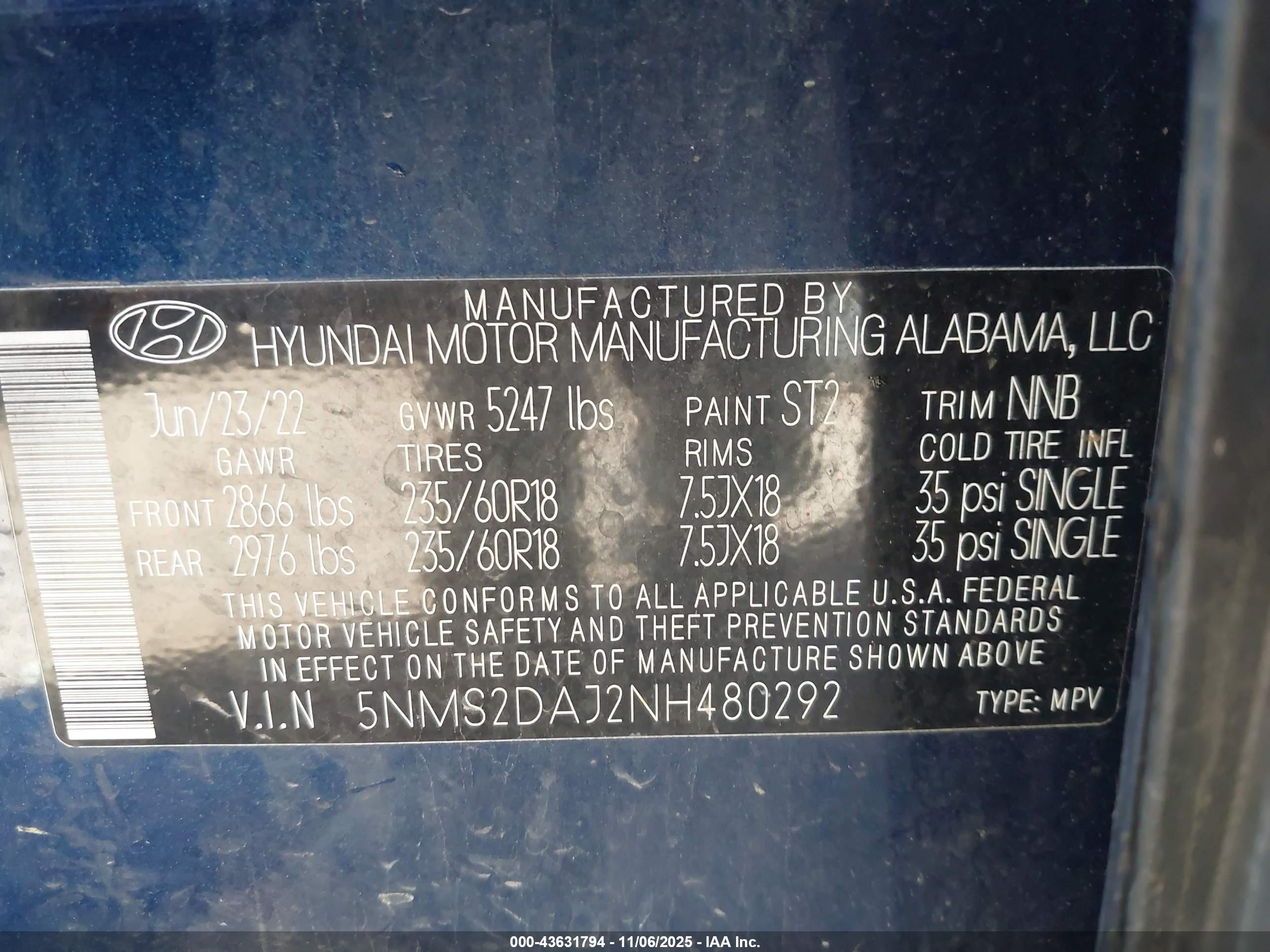 HYUNDAI SANTA image 9