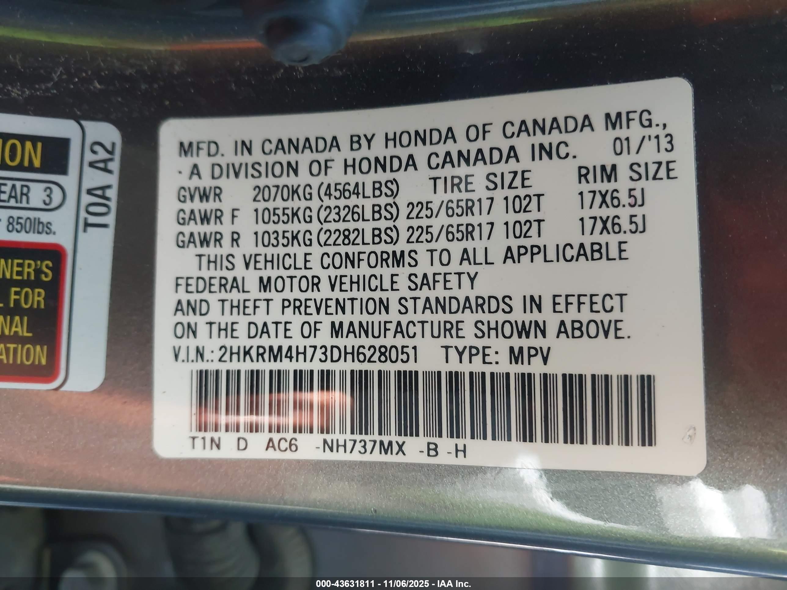 HONDA CR-V image 9