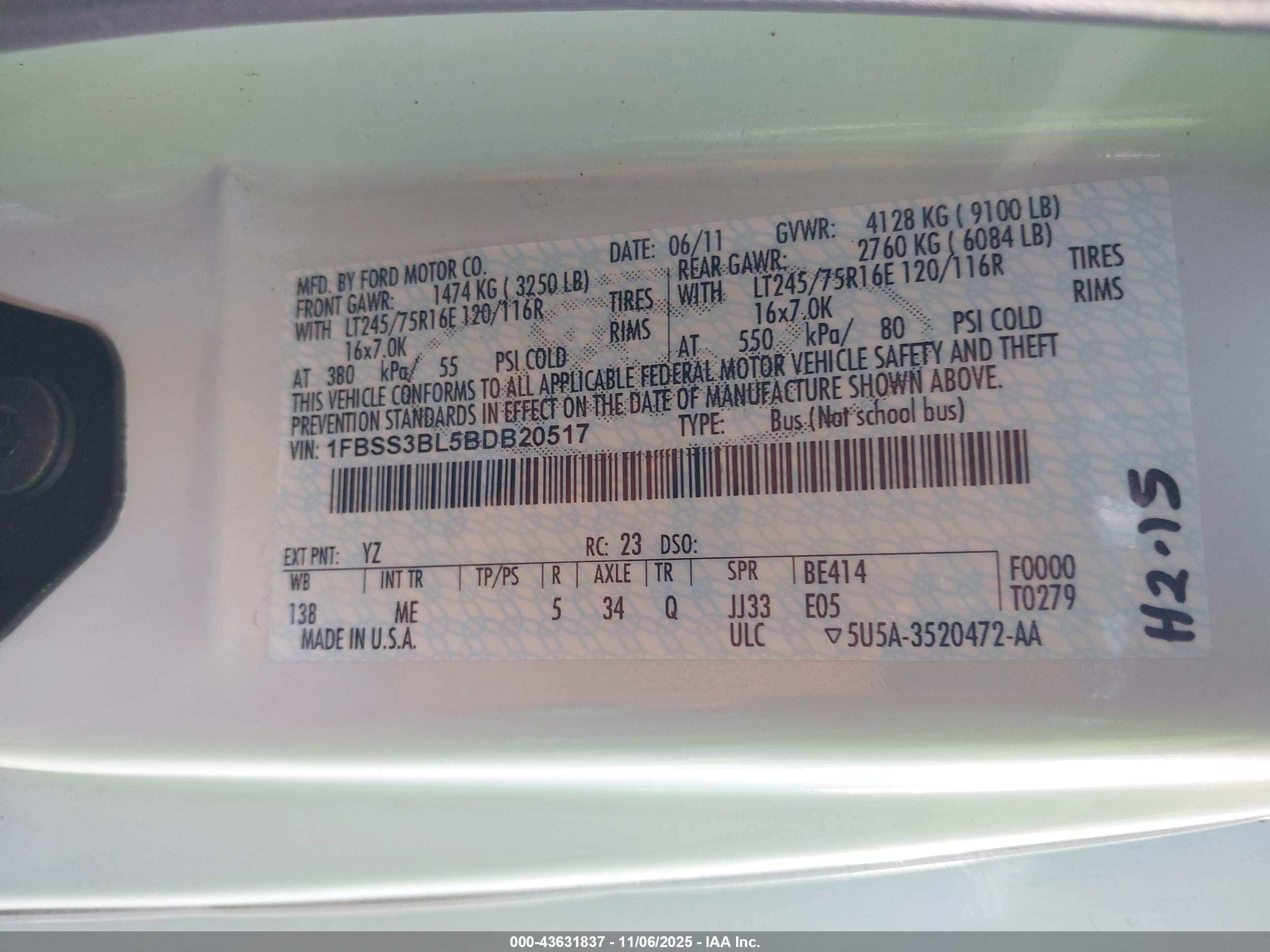 FORD E-350 image 9