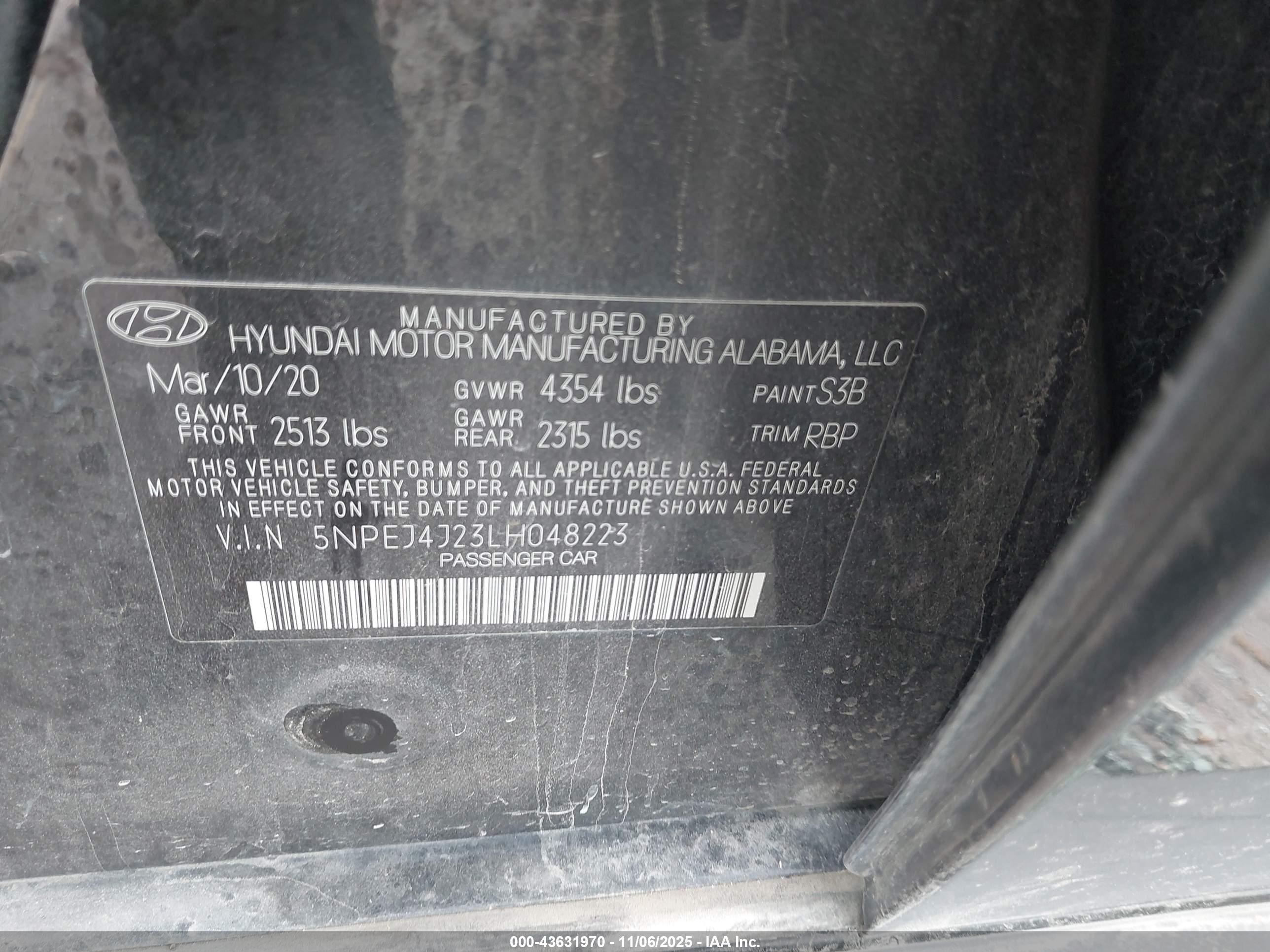 HYUNDAI SONATA image 9