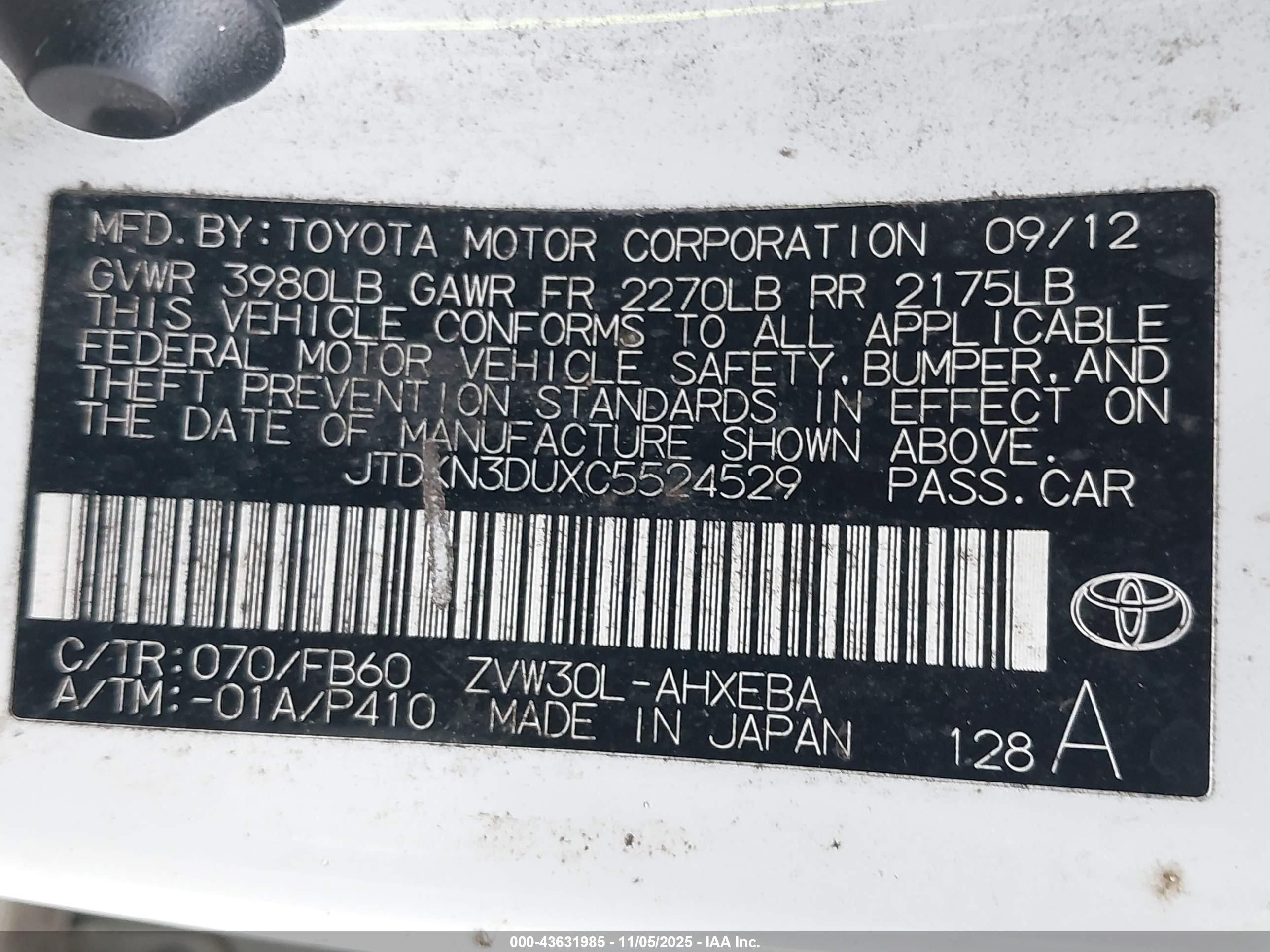 TOYOTA PRIUS image 9