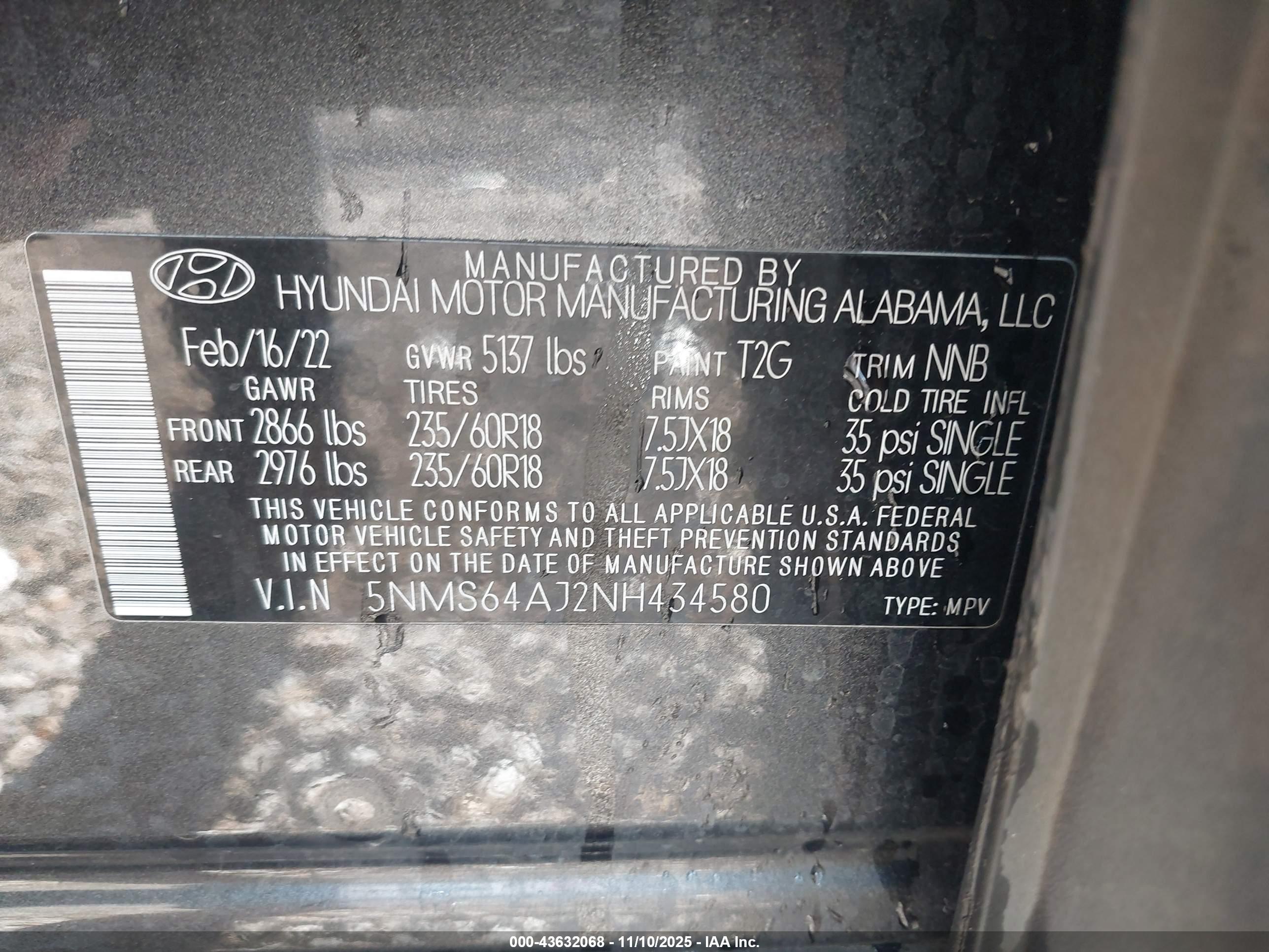 HYUNDAI SANTA image 9
