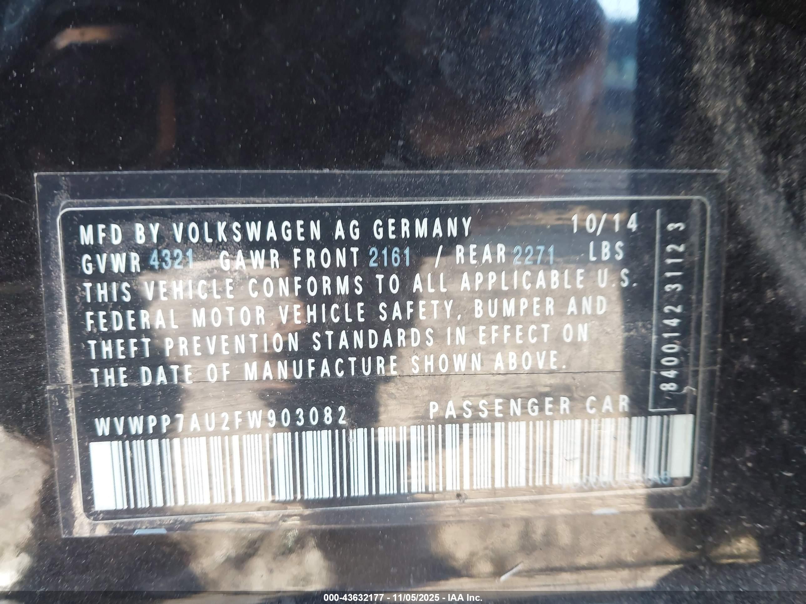VOLKSWAGEN E-GOLF image 9