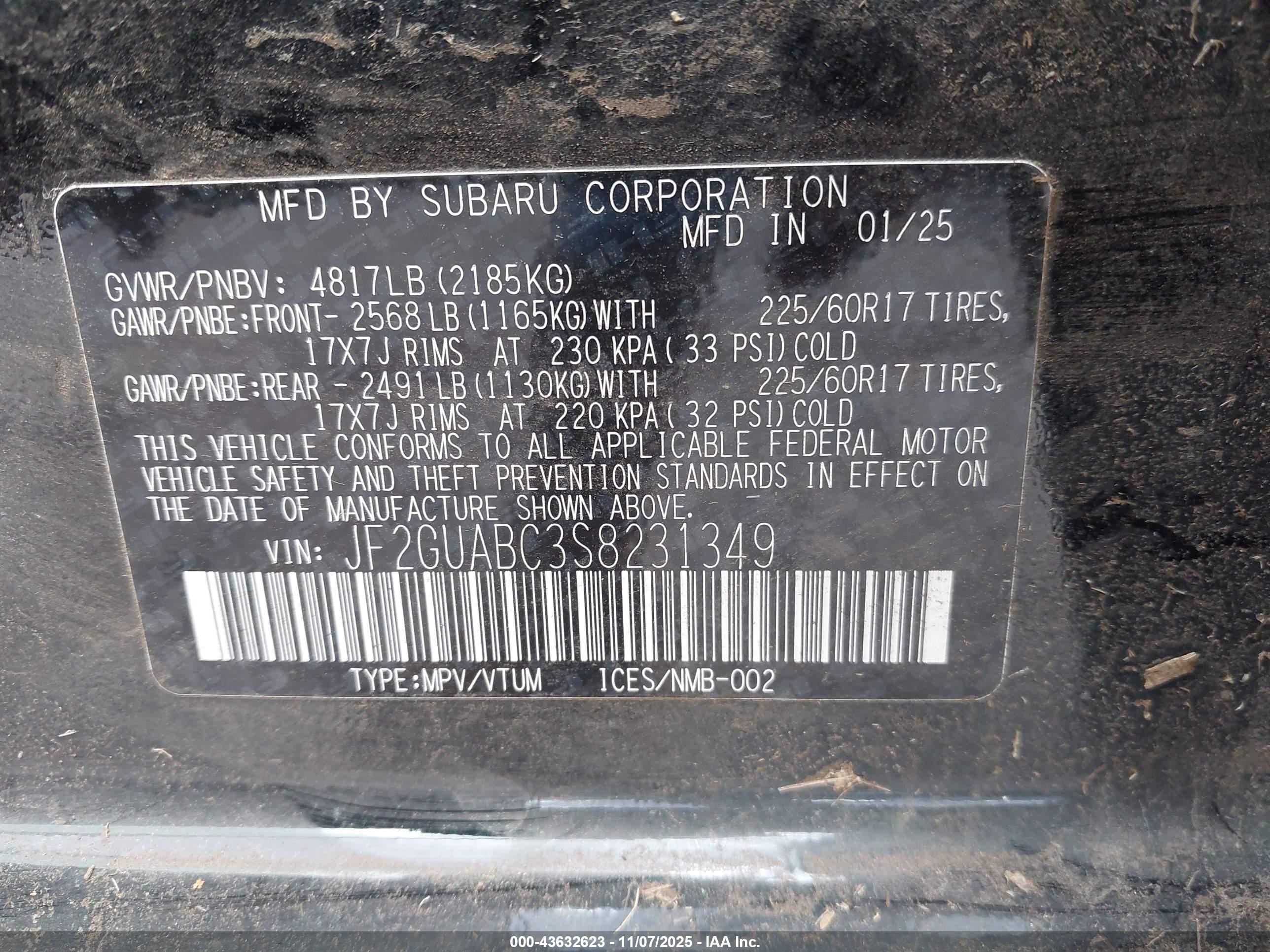 SUBARU CROSSTREK image 9