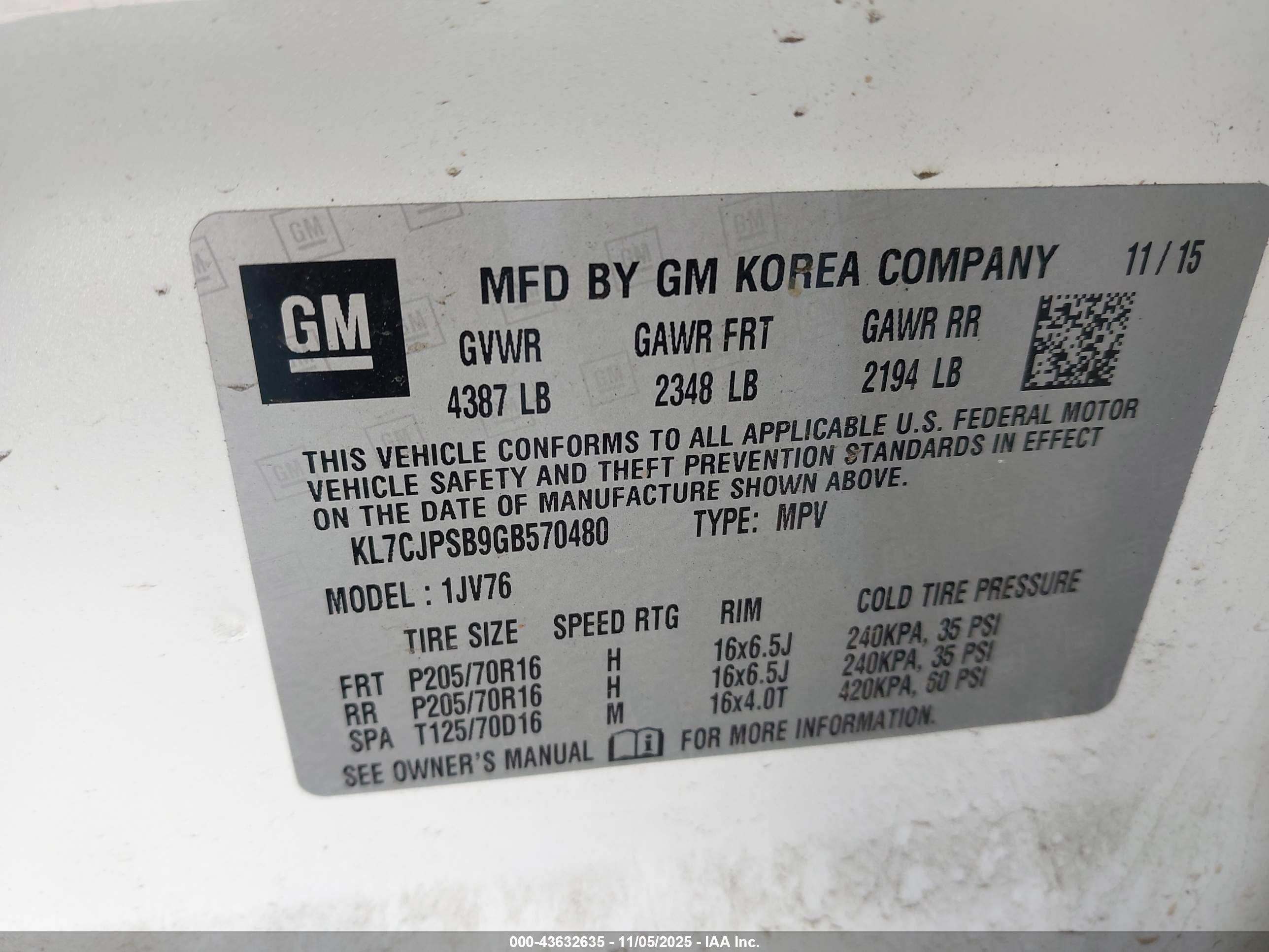 CHEVROLET TRAX image 9