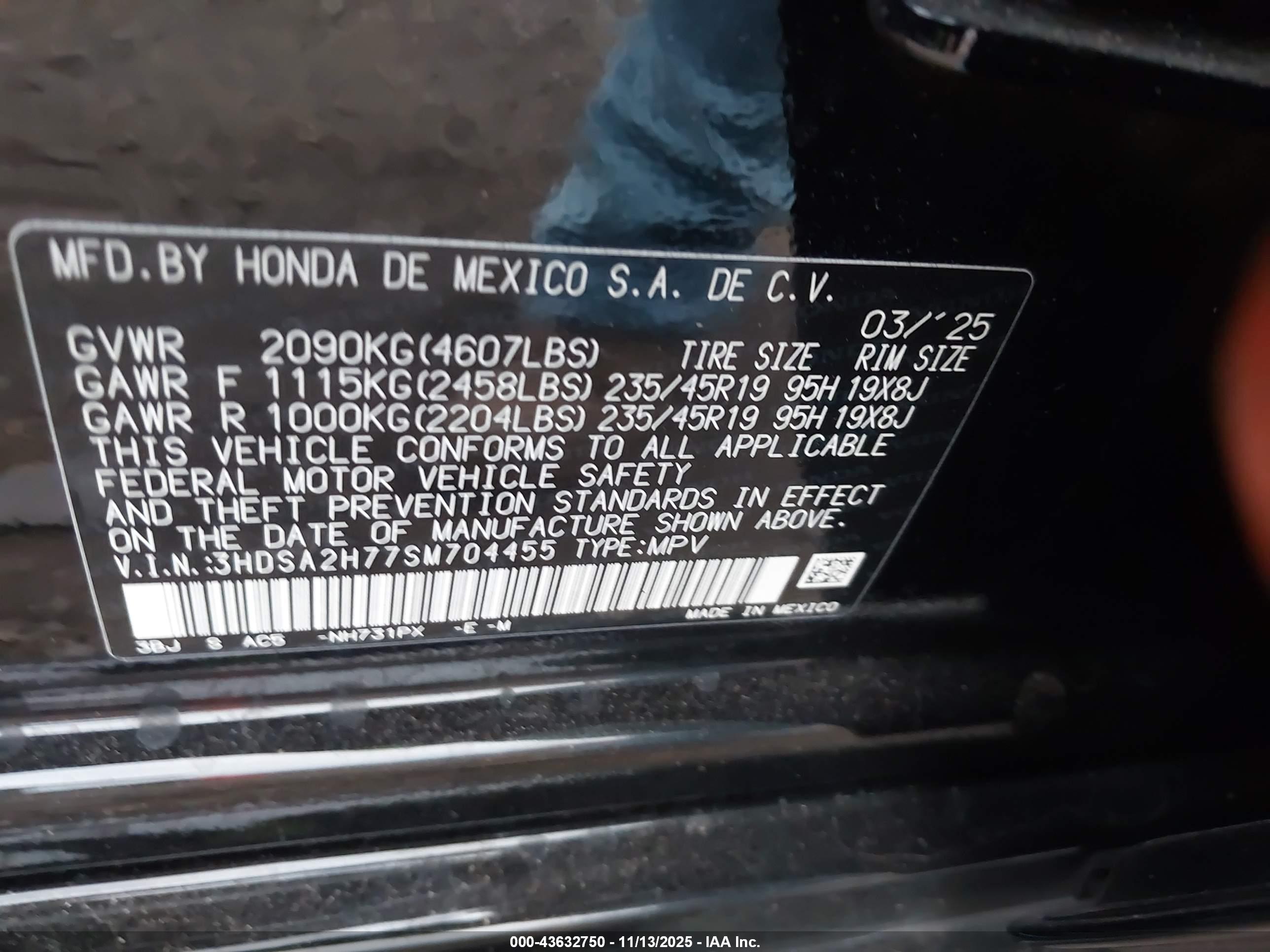 ACURA ADX image 9