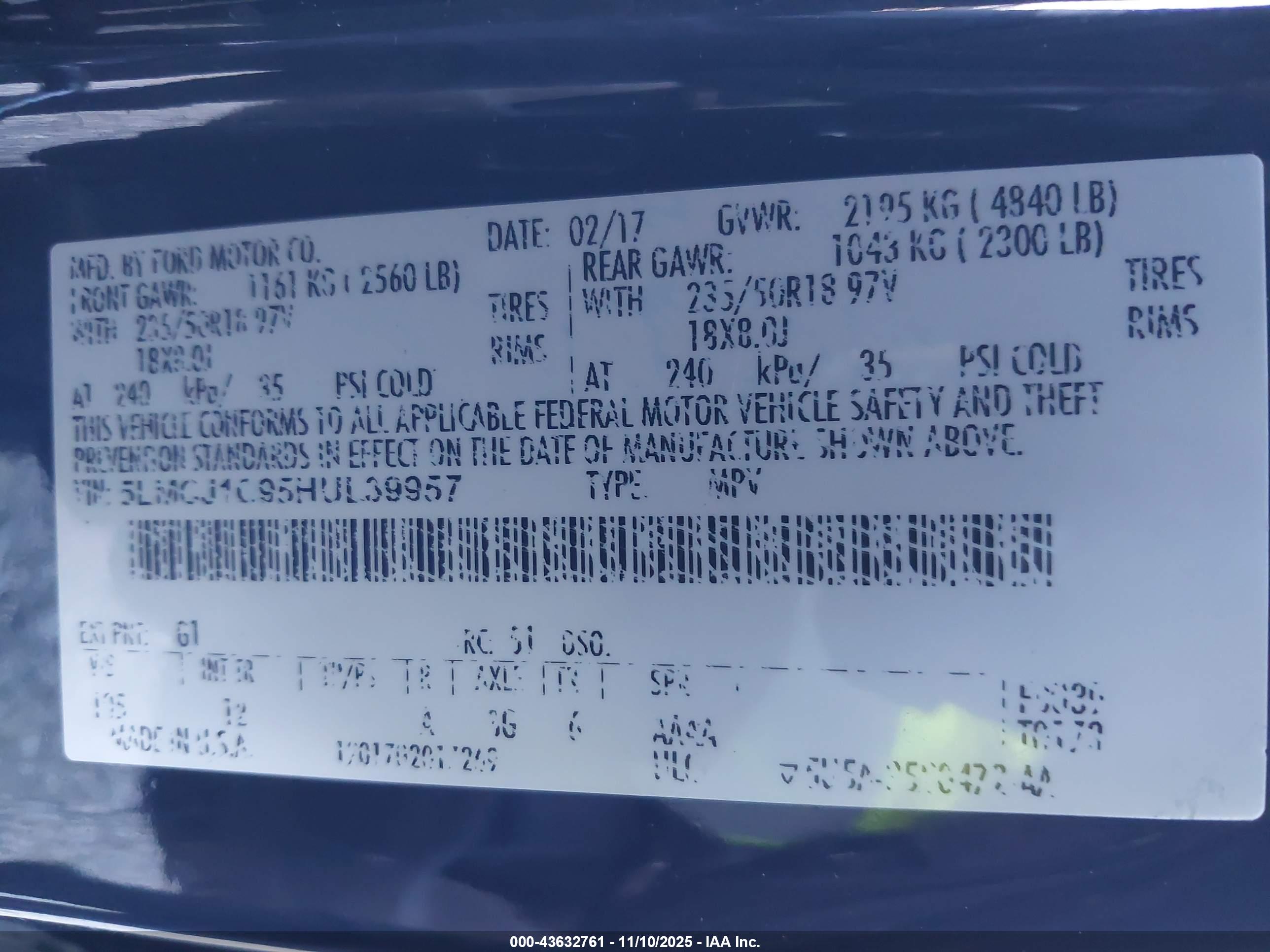 LINCOLN MKC image 9