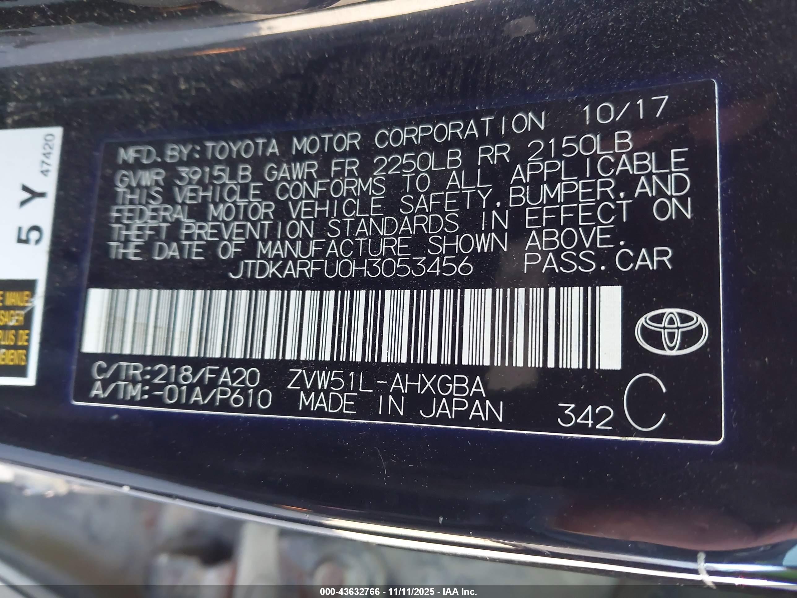 TOYOTA PRIUS image 9
