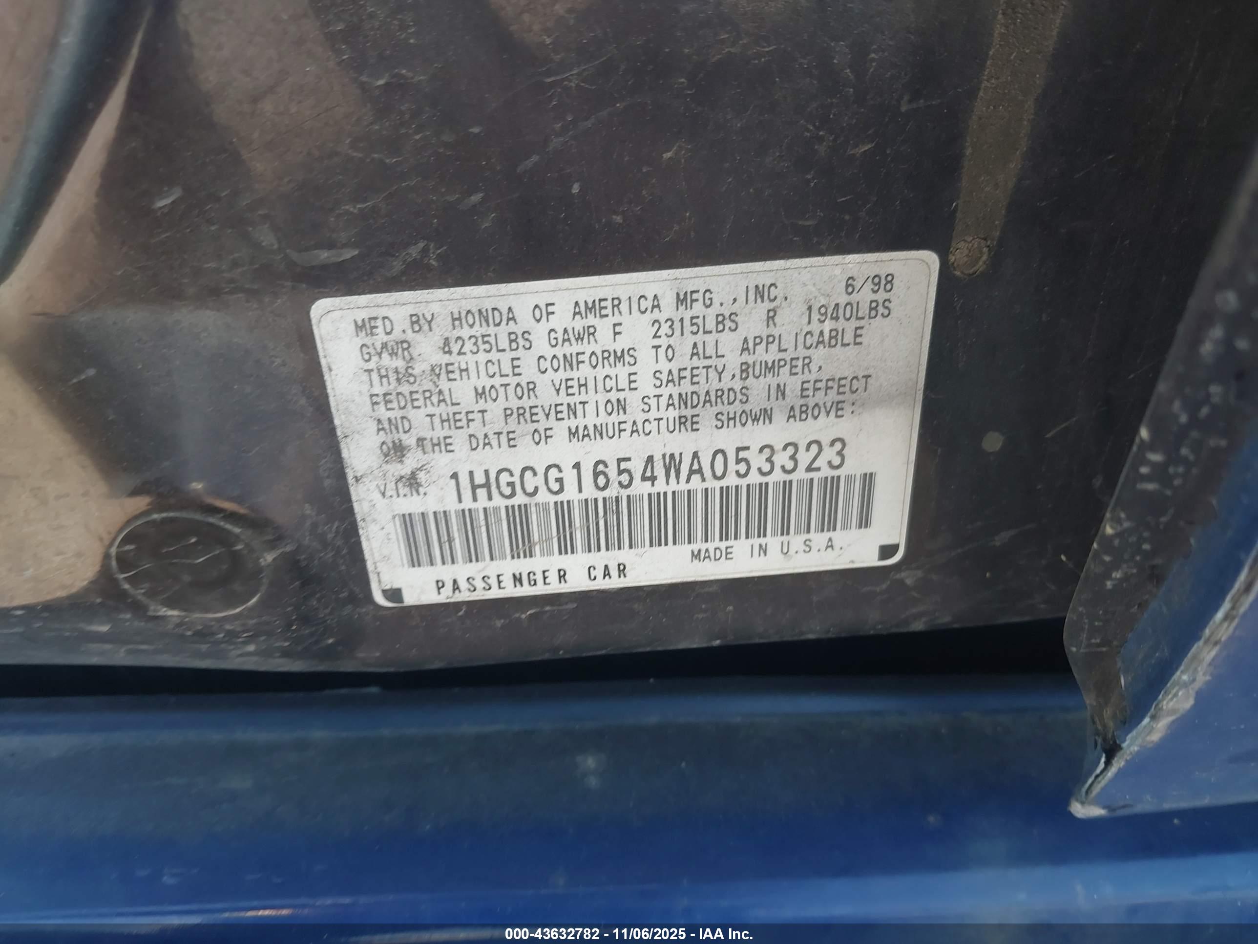 HONDA ACCORD image 9
