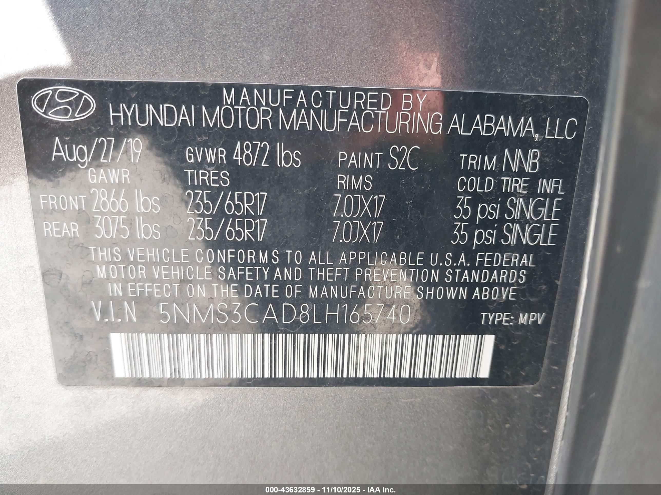 HYUNDAI SANTA image 9