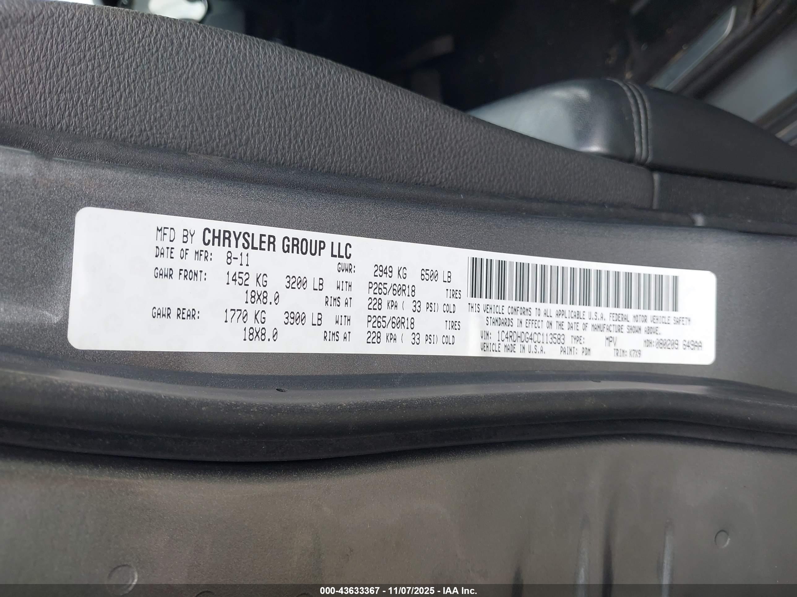 DODGE DURANGO image 9