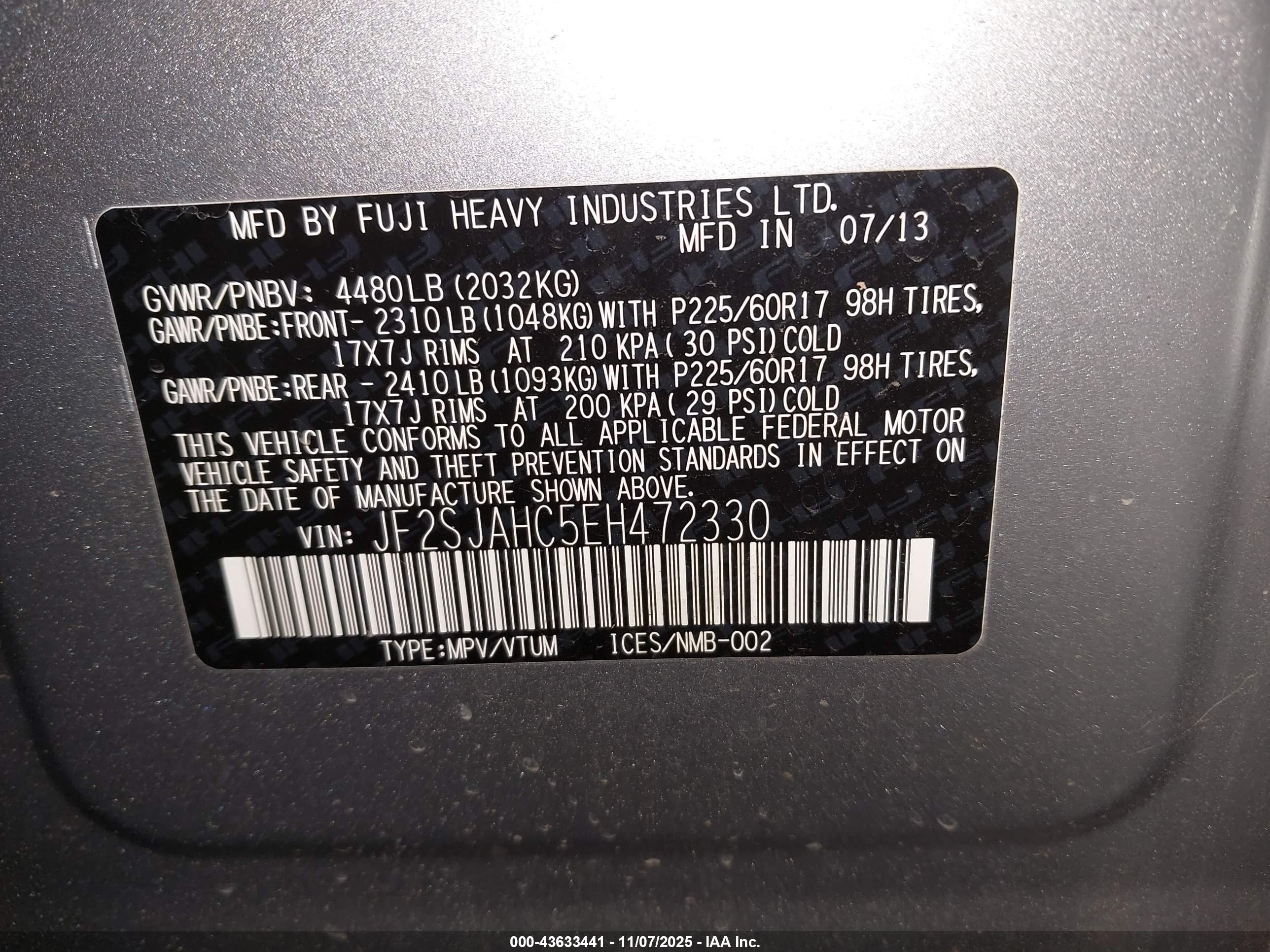 SUBARU FORESTER image 9