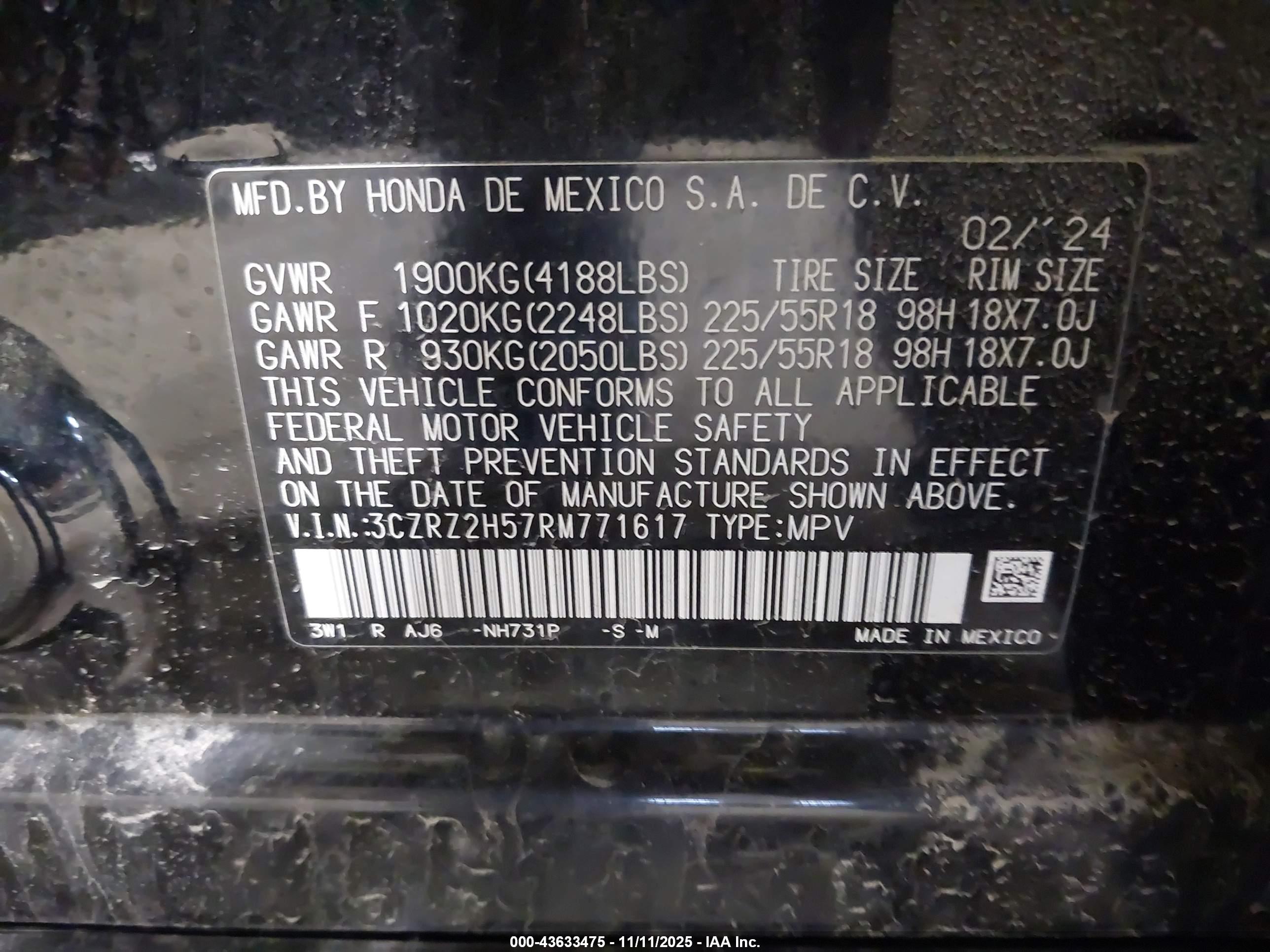 HONDA HR-V image 9