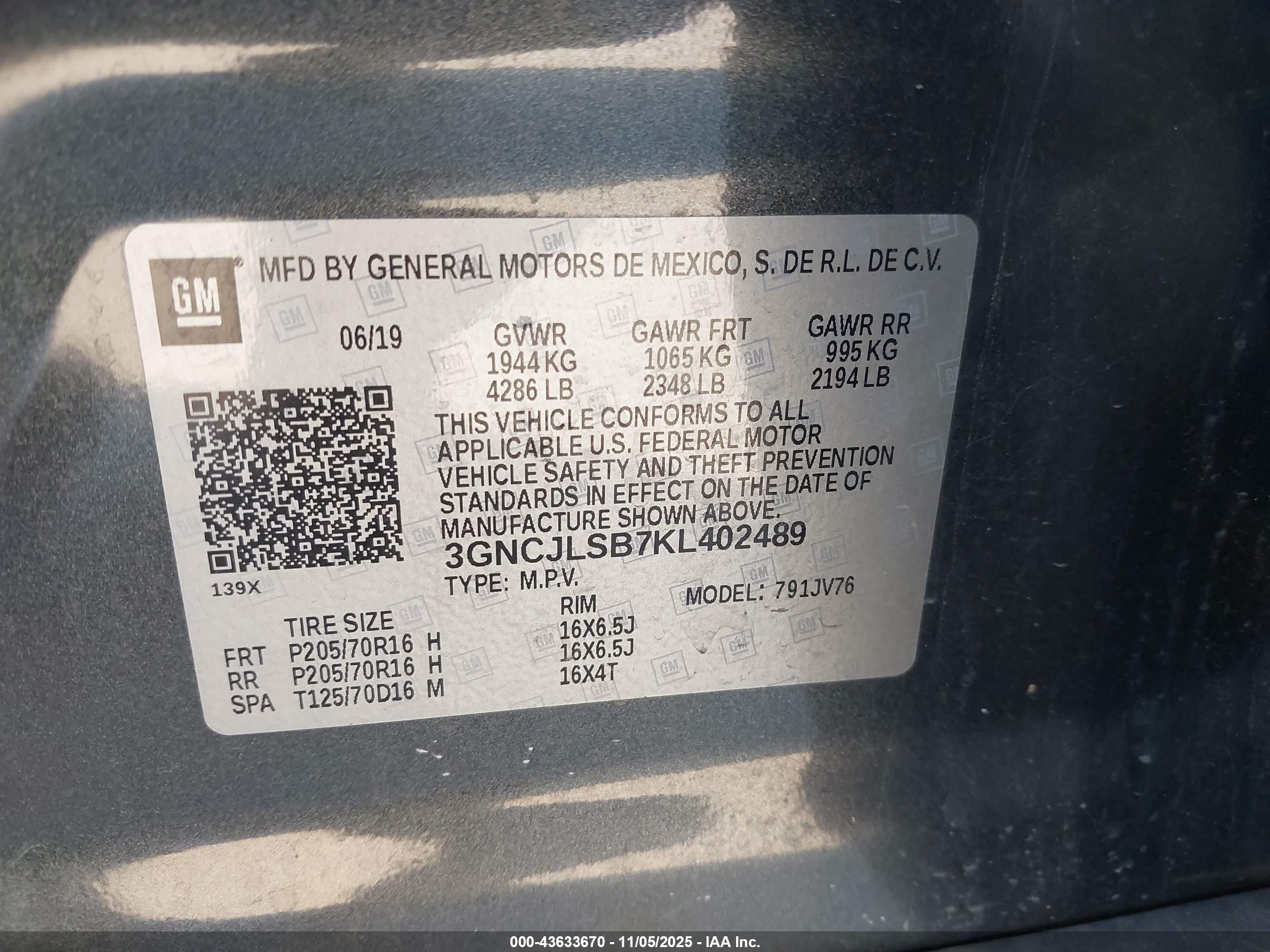 CHEVROLET TRAX image 9